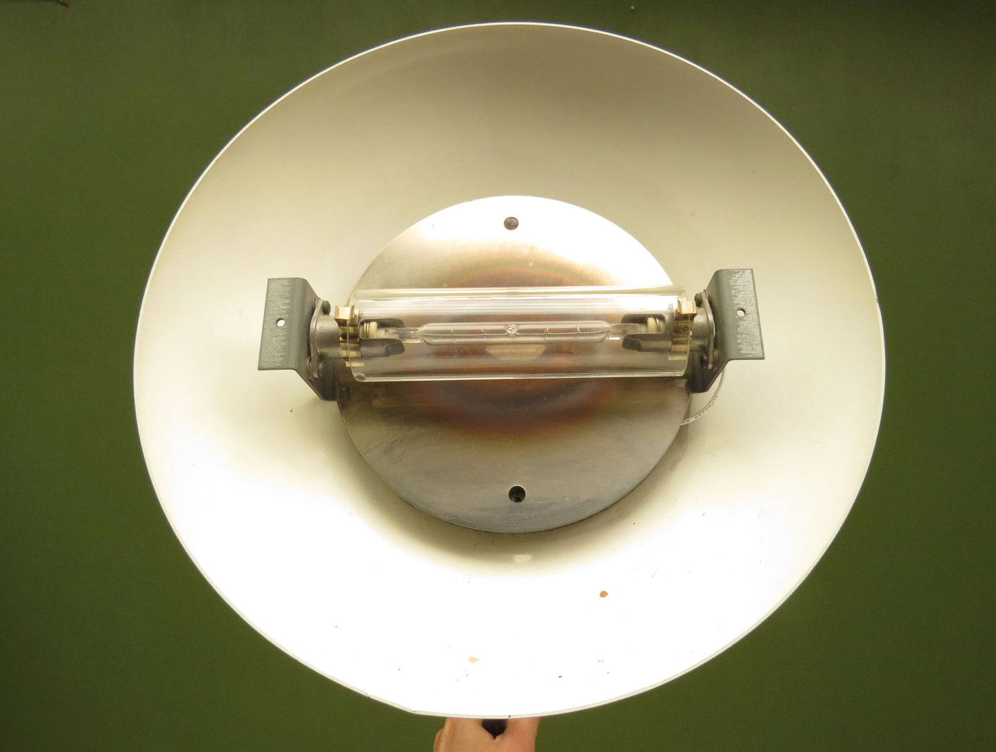 Pair of Vintage 1980s Relux Italian Halogen Uplighter Lamps with dimmable bulbs