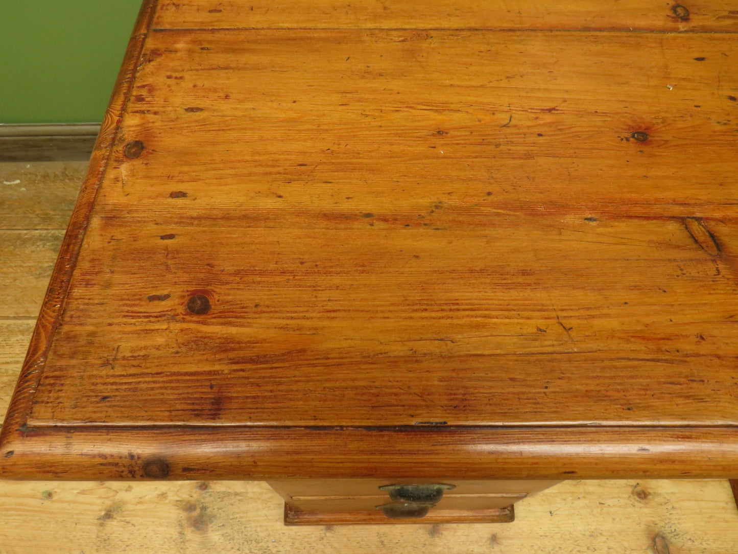 Victorian Sea Captains Style Desk in three parts