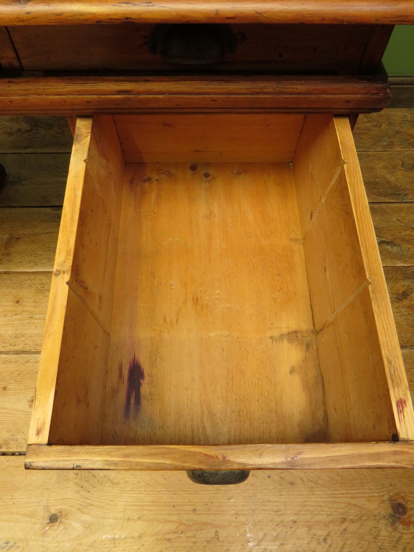 Victorian Sea Captains Style Desk in three parts