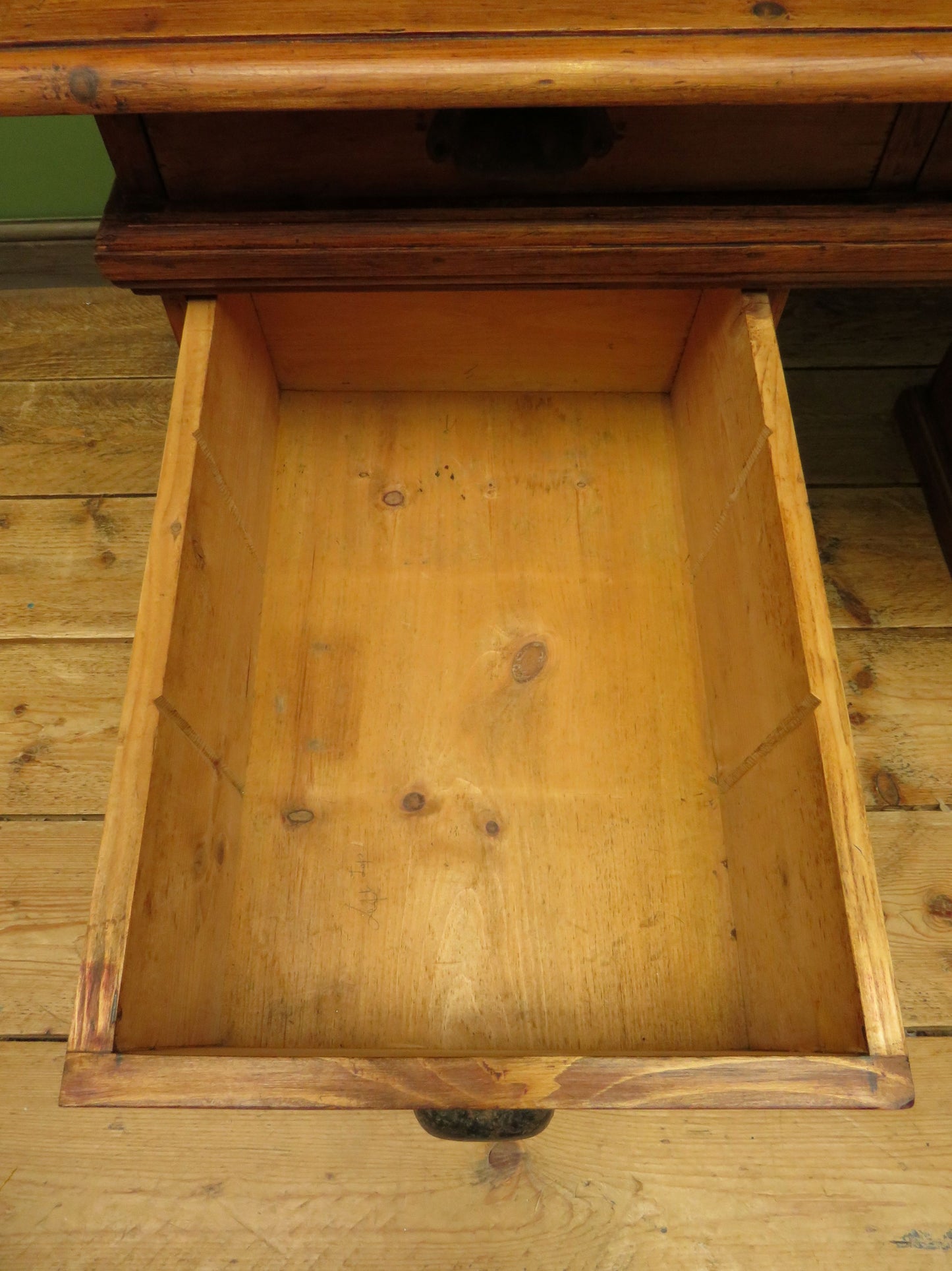 Victorian Sea Captains Style Desk in three parts