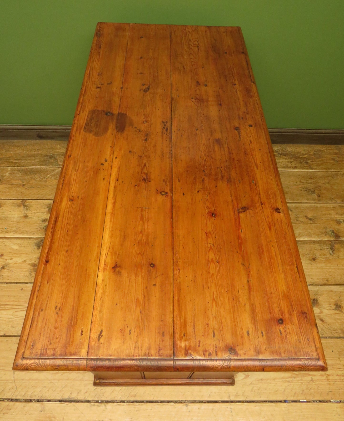 Victorian Sea Captains Style Desk in three parts