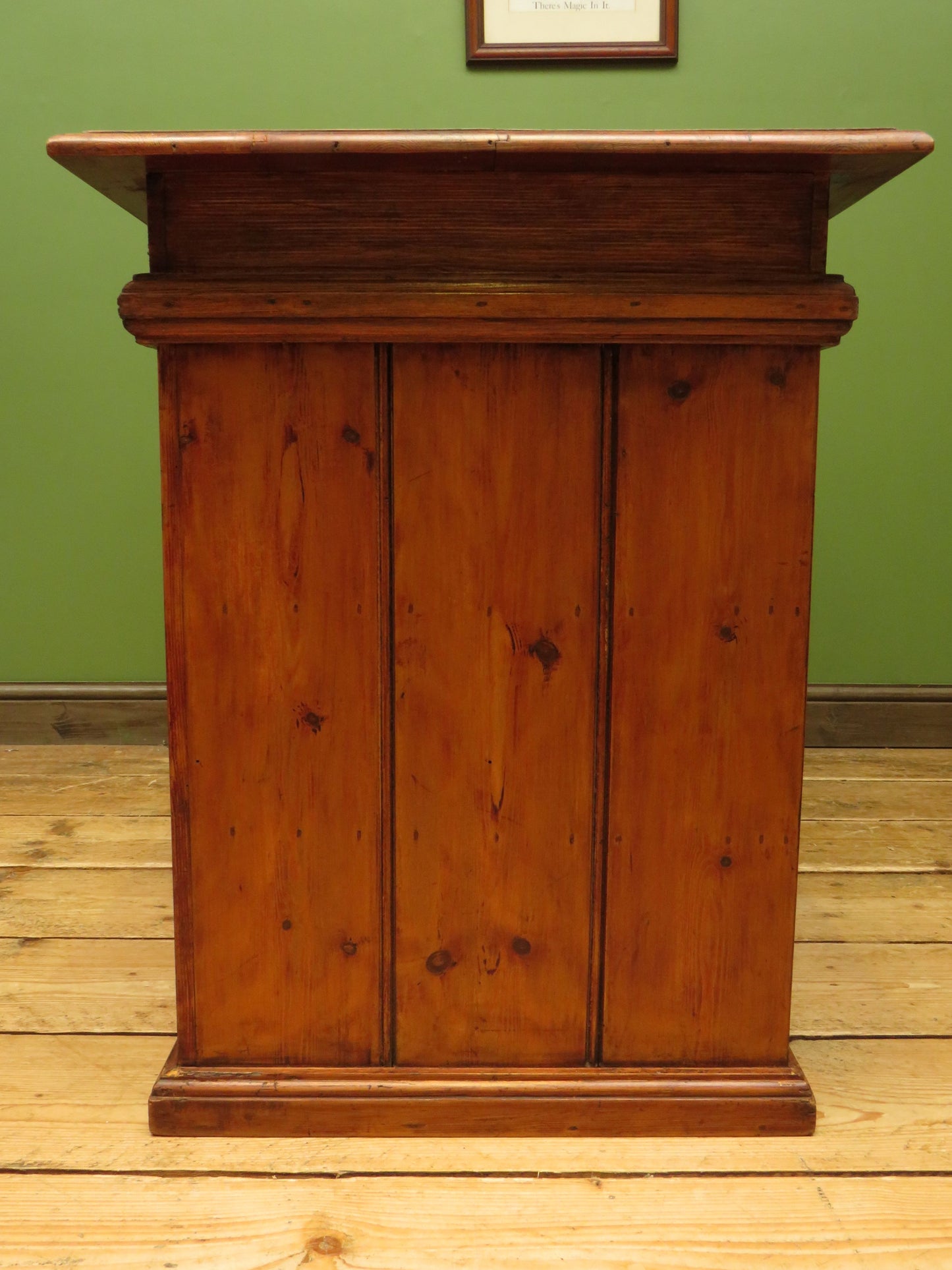Victorian Sea Captains Style Desk in three parts