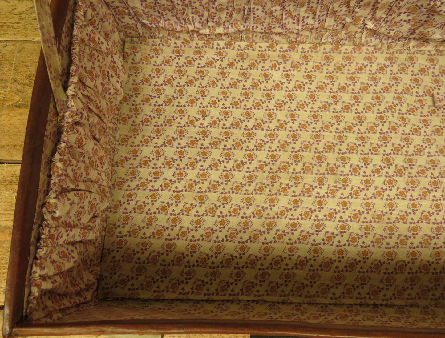 Leather Portmanteau Expanding Suitcase