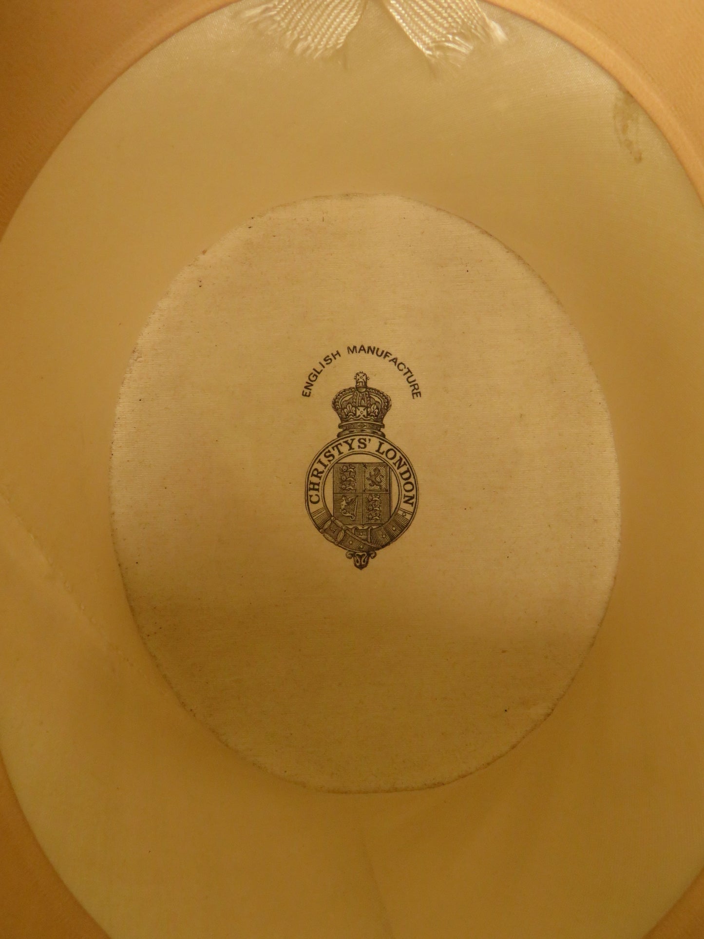Antique Christys' of London Black Silk Top Hat