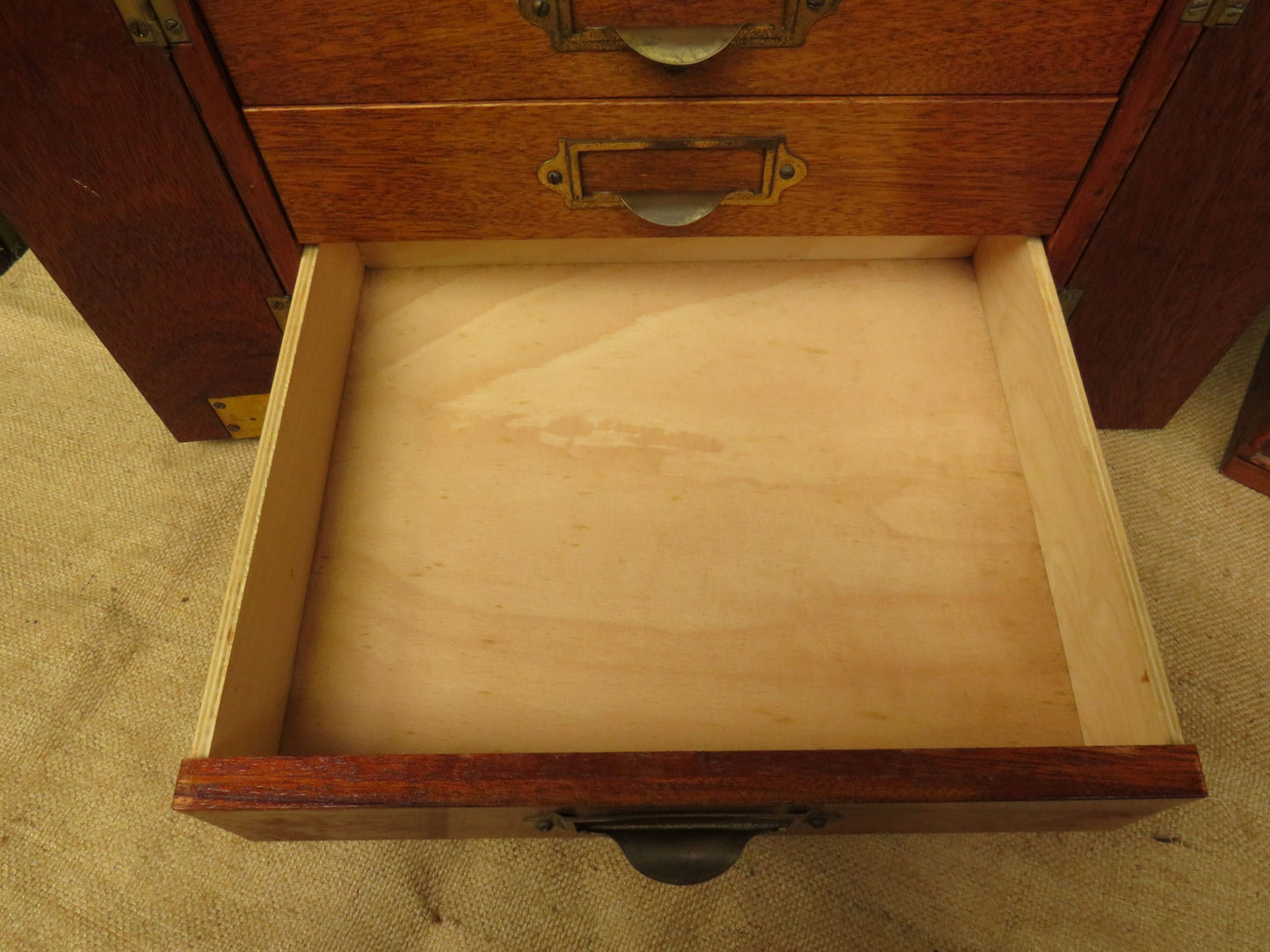 Antique Table top Collectors Chest No.2, Lockable