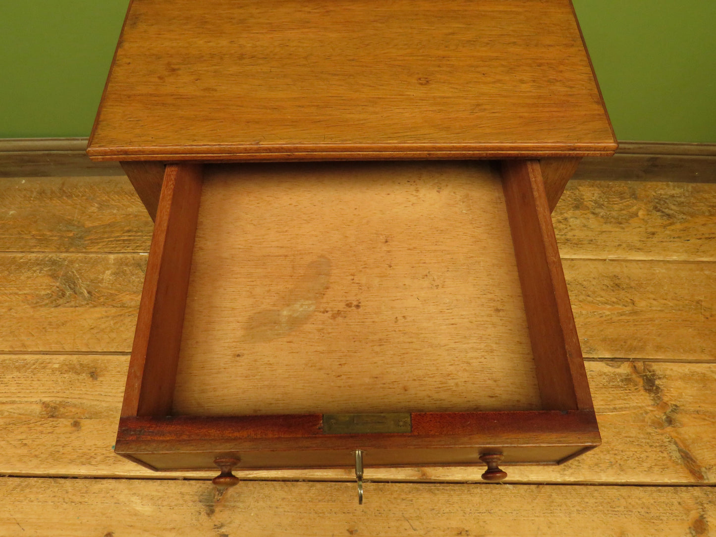 Antique Mahogany Bedside Cabinet