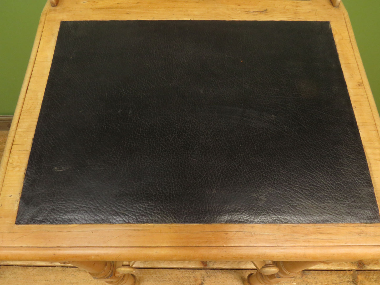 Small Victorian Pine Lectern Style Desk with sloped top