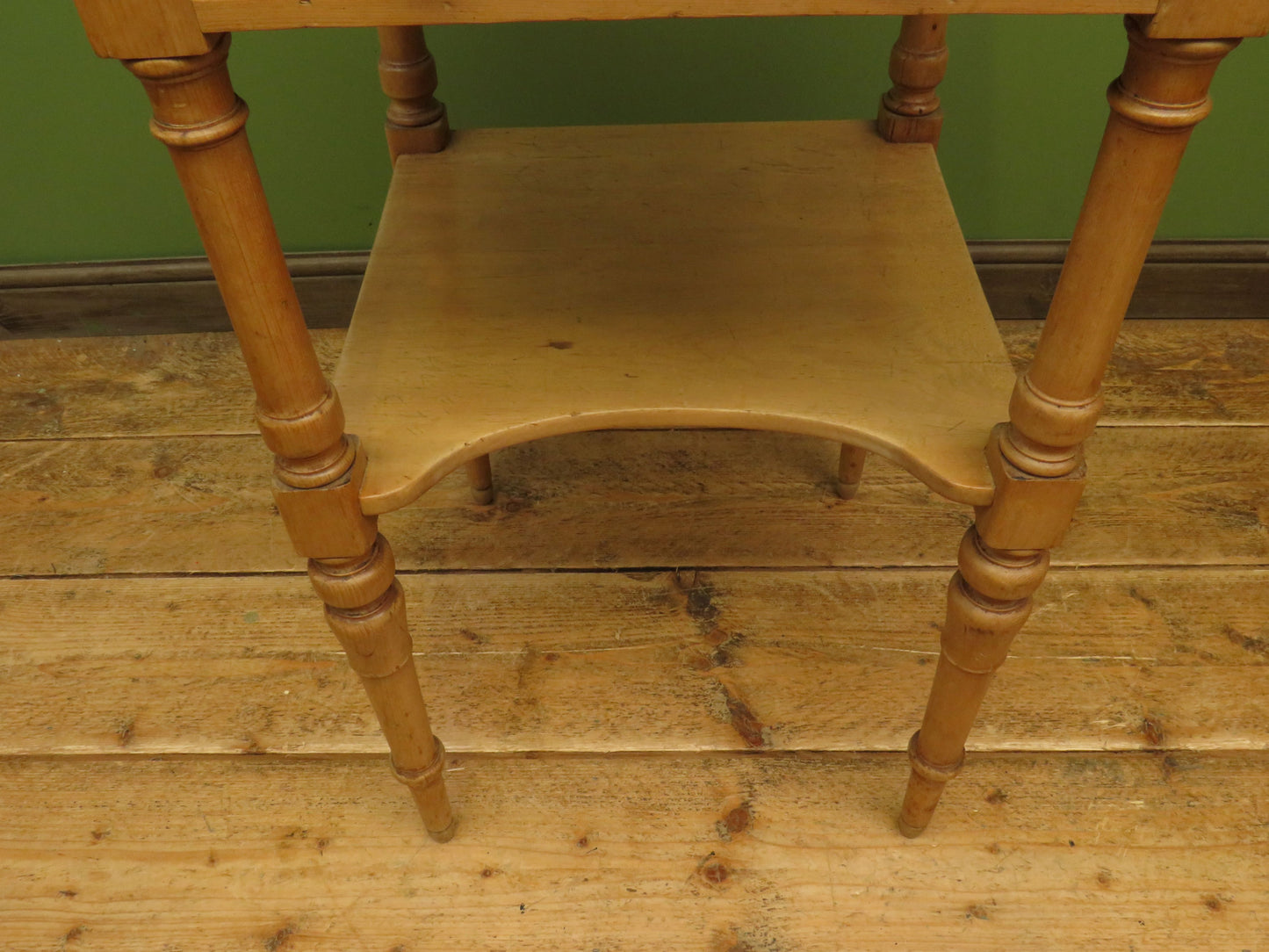 Small Victorian Pine Lectern Style Desk with sloped top