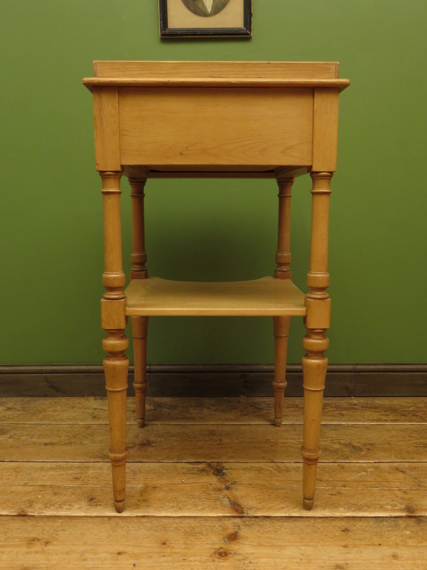 Small Victorian Pine Lectern Style Desk with sloped top