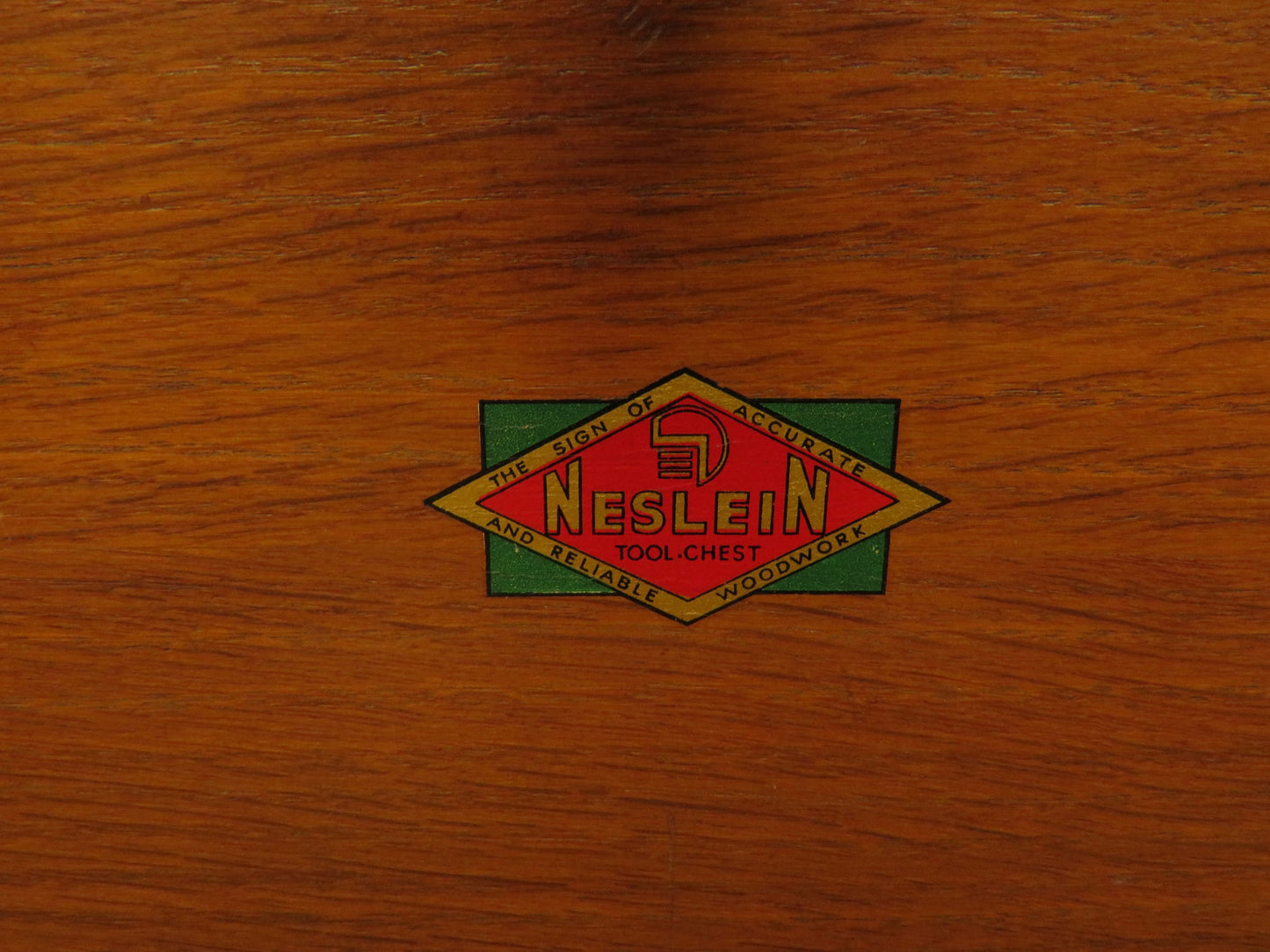 Vintage Neslein Engineers Chest with Key