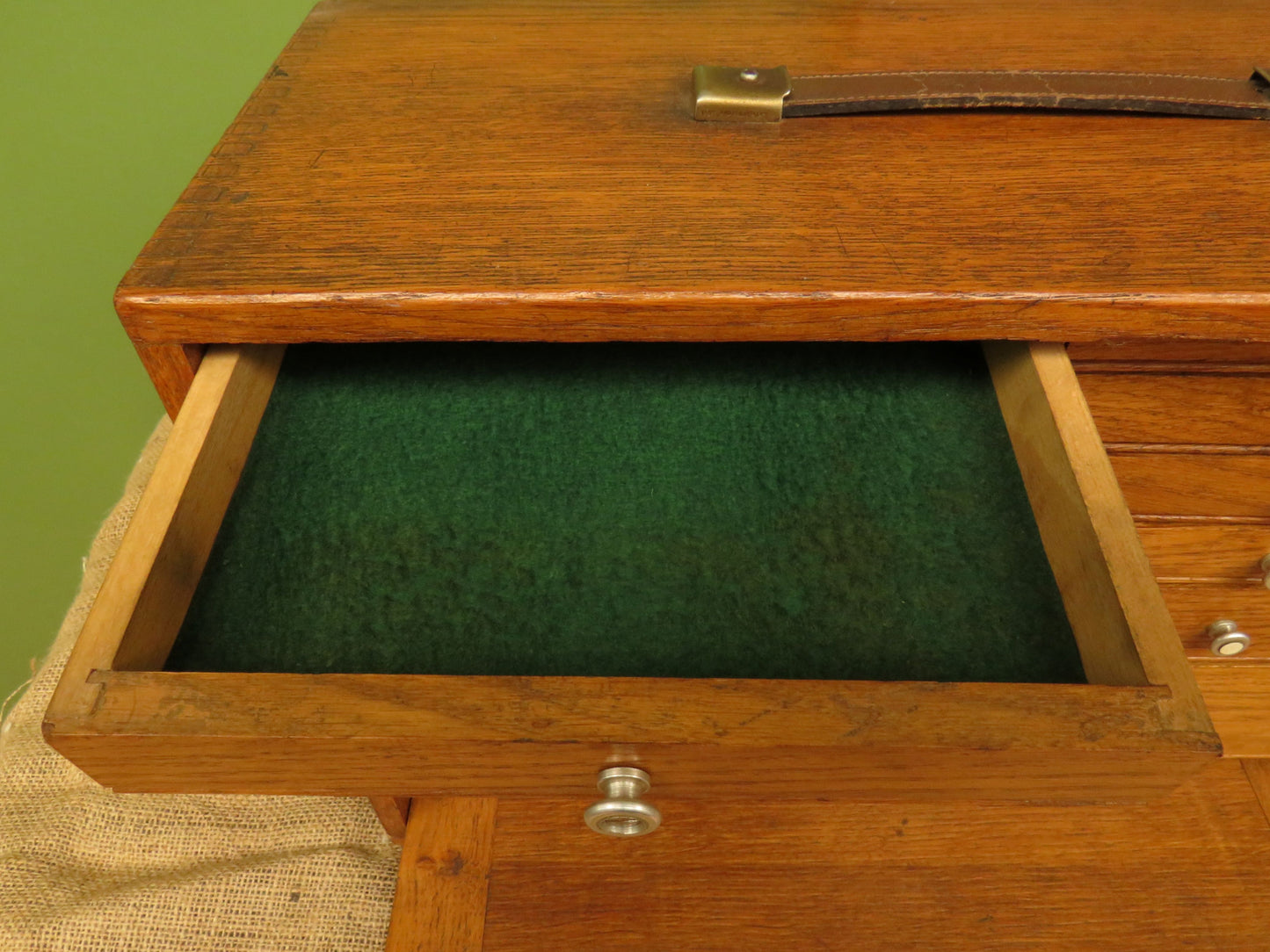 Vintage Neslein Engineers Chest with Key