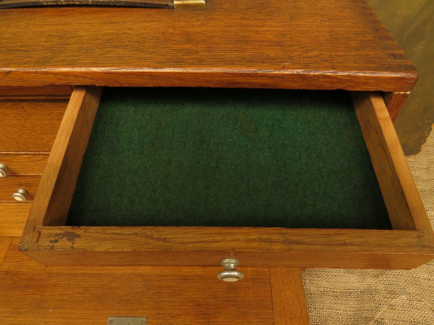 Vintage Neslein Engineers Chest with Key