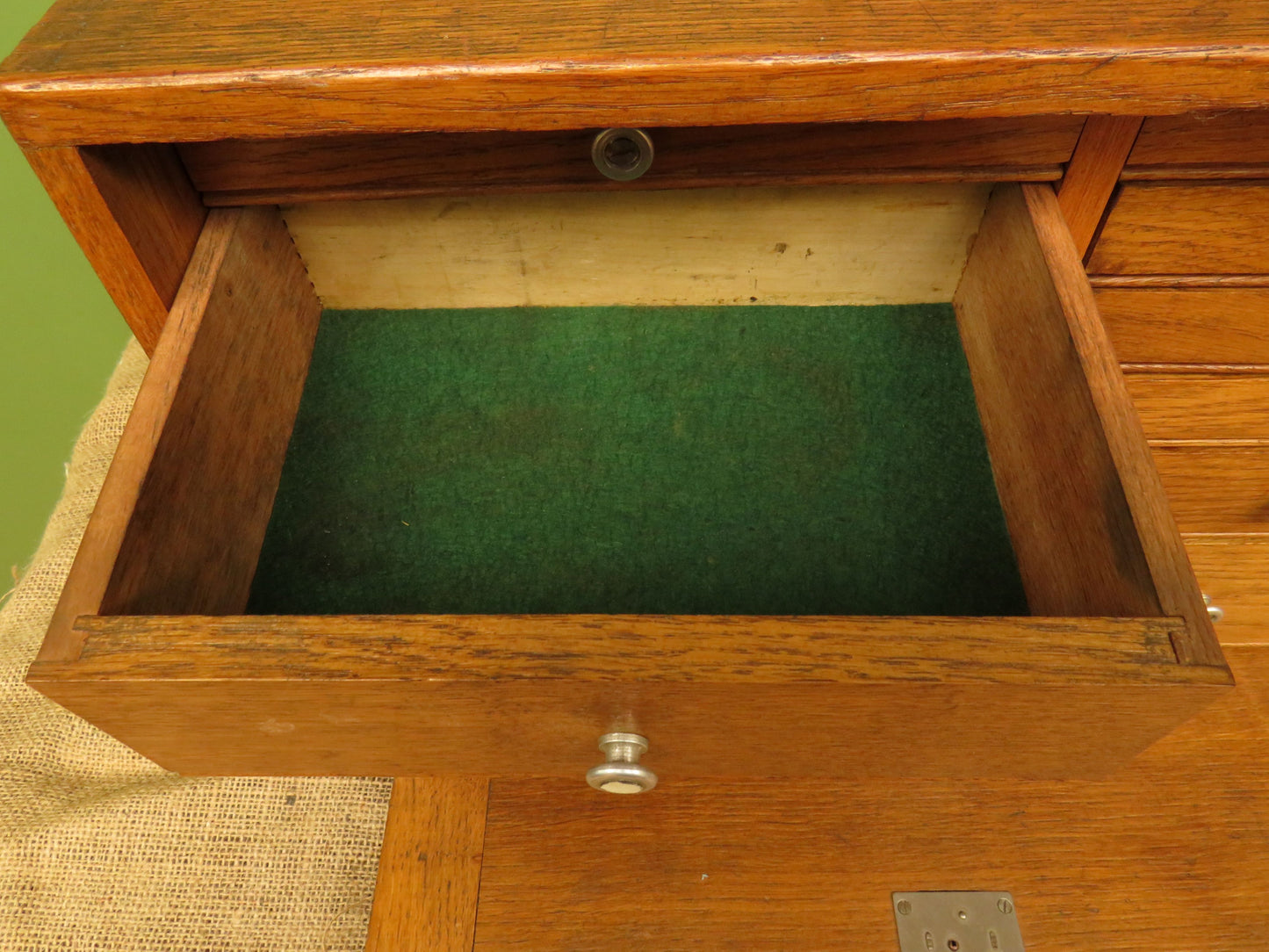 Vintage Neslein Engineers Chest with Key