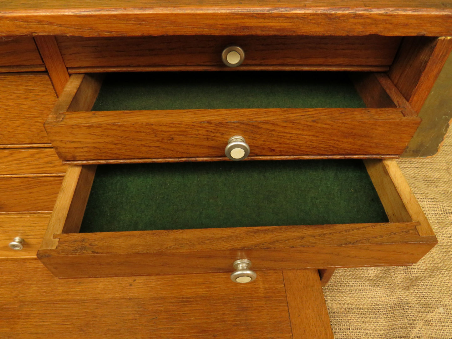 Vintage Neslein Engineers Chest with Key