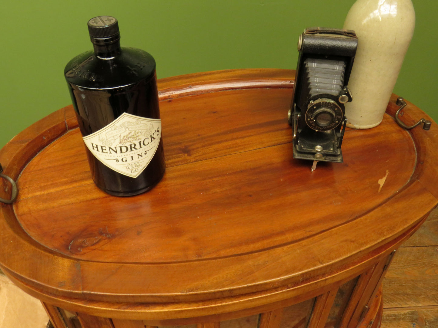 Nautical Style Drinks Cabinet with lift off tray