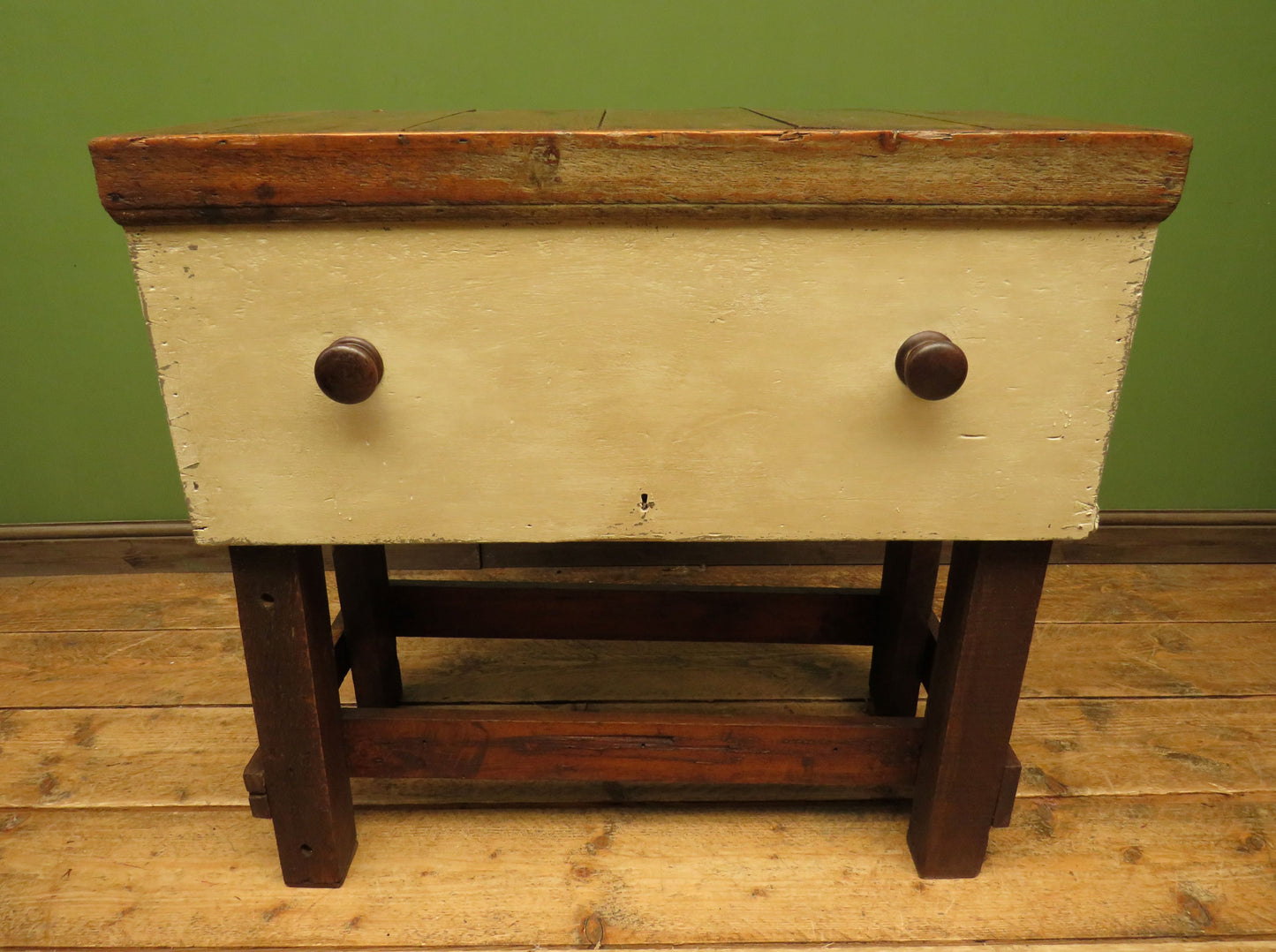 Rustic Handmade Kitchen Side Table, Bar Table