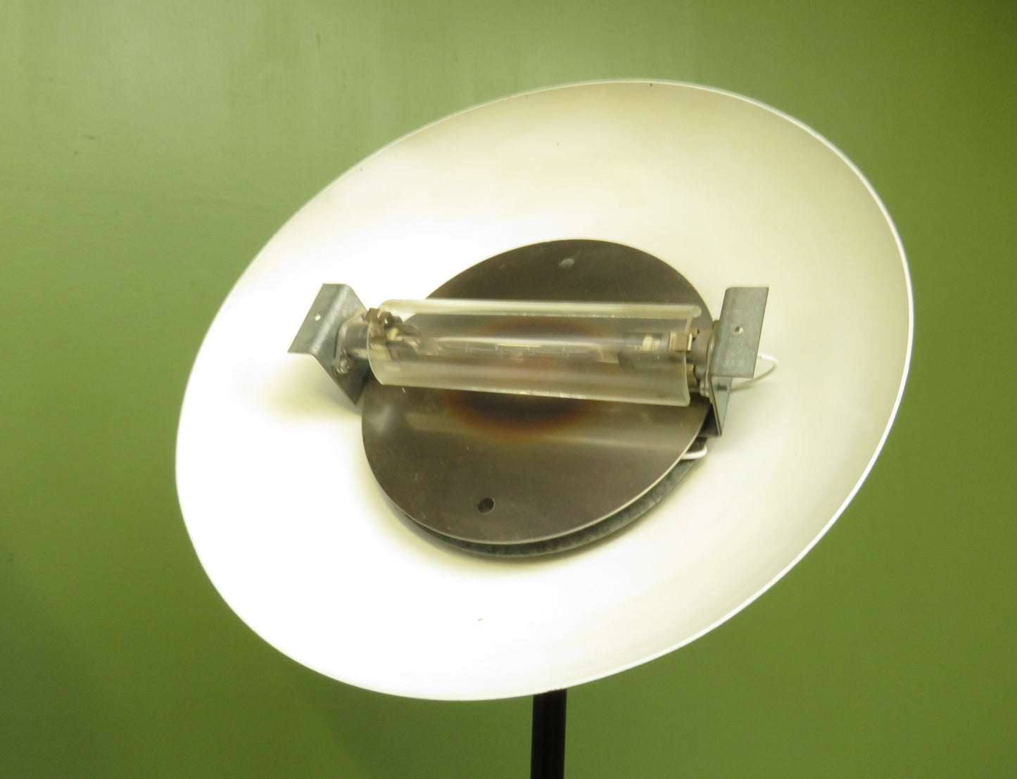 Pair of Vintage 1980s Relux Italian Halogen Uplighter Lamps with dimmable bulbs