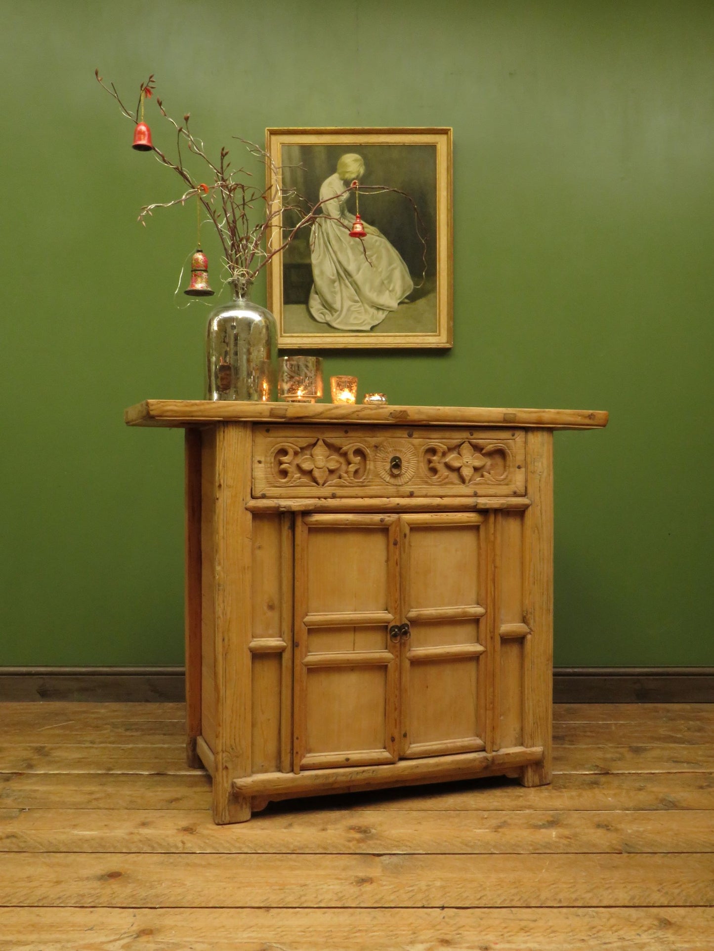 Chinese Altar Cabinet Late Qing Period