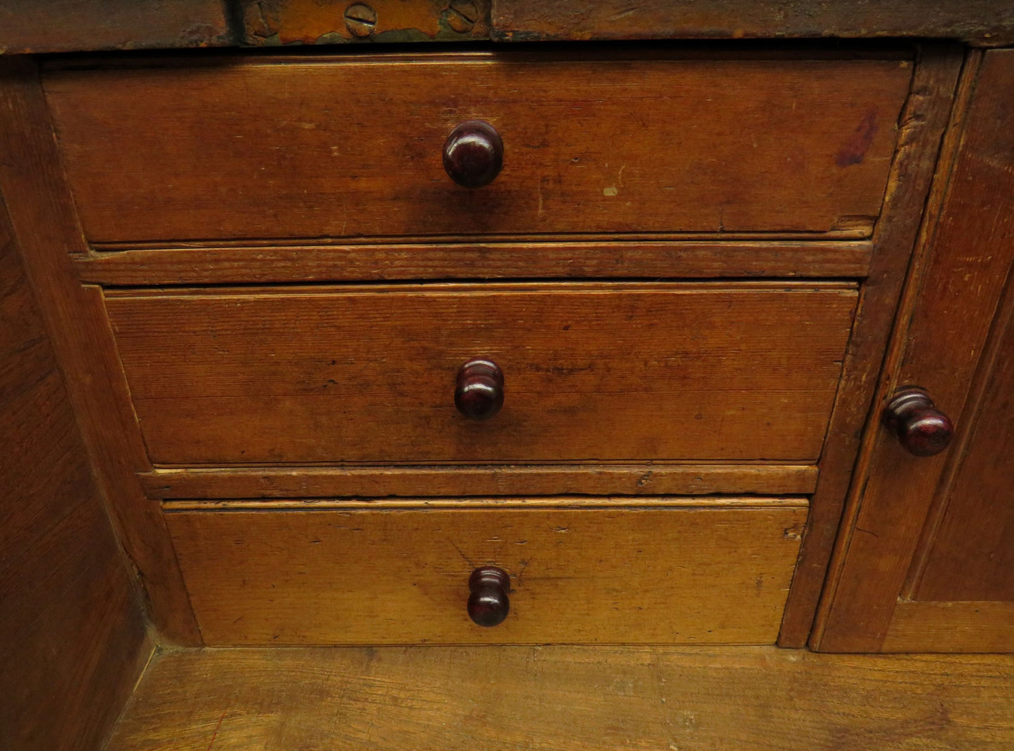 Victorian Clerks Desk with Sloping Top