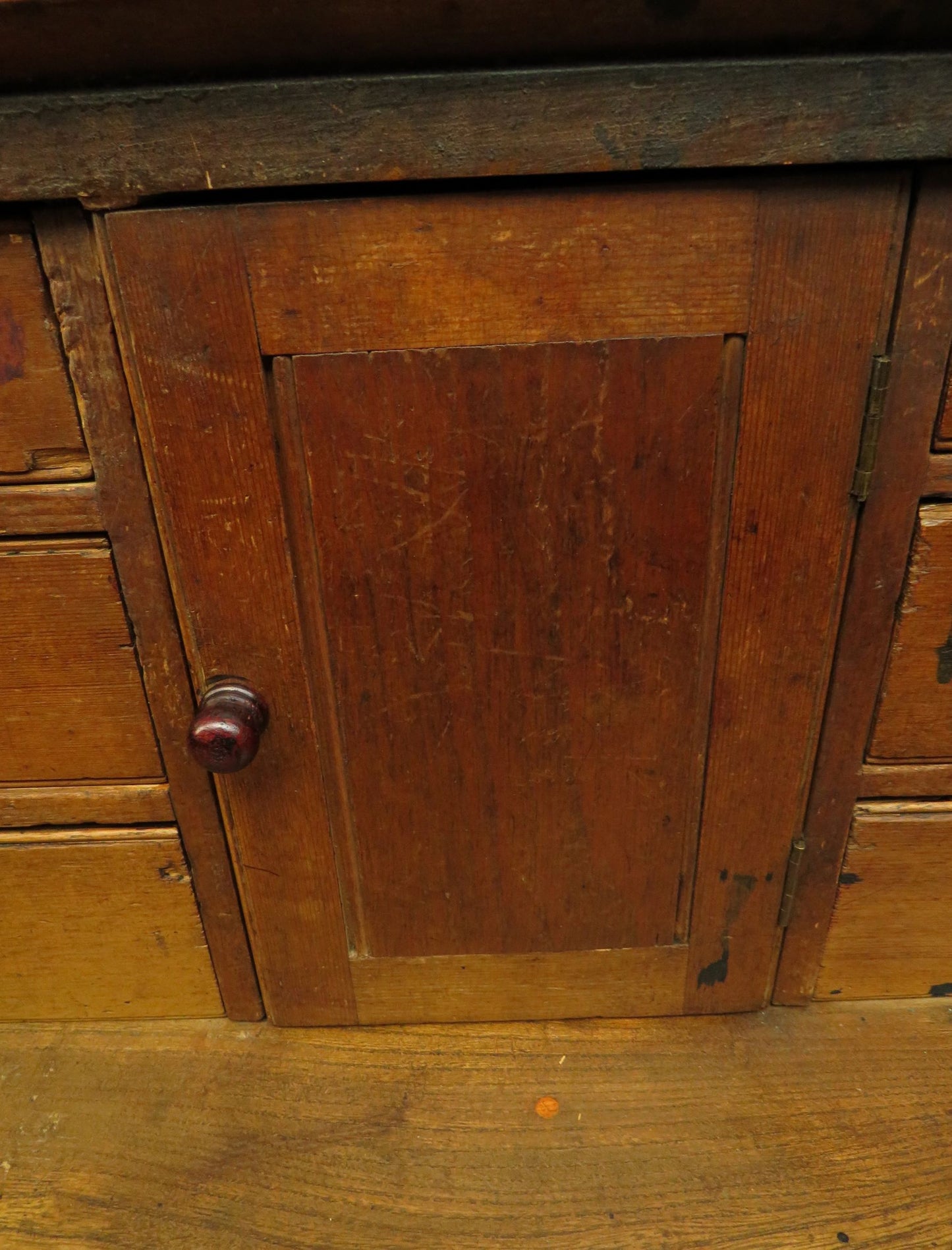 Victorian Clerks Desk with Sloping Top