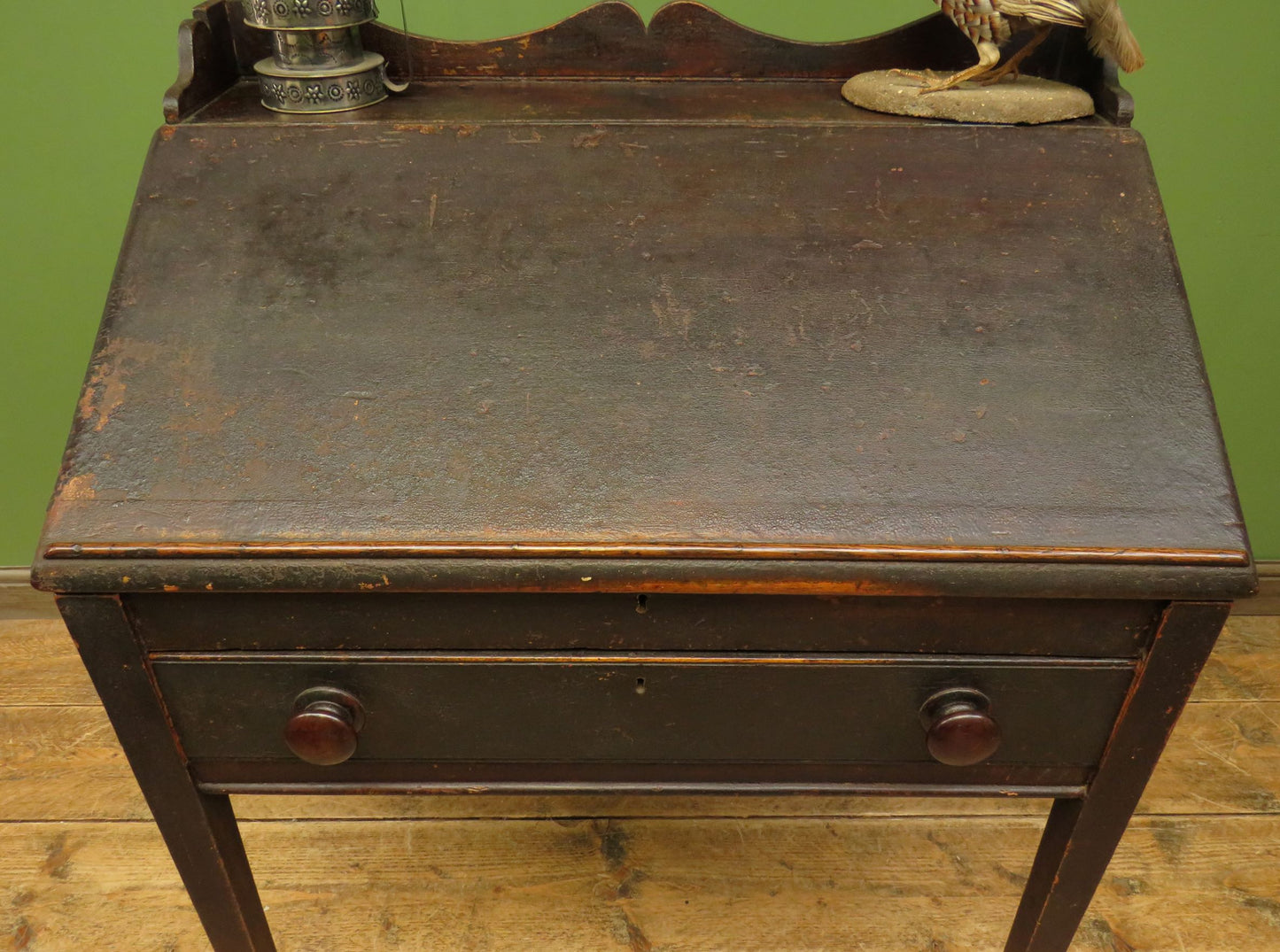 Victorian Clerks Desk with Sloping Top