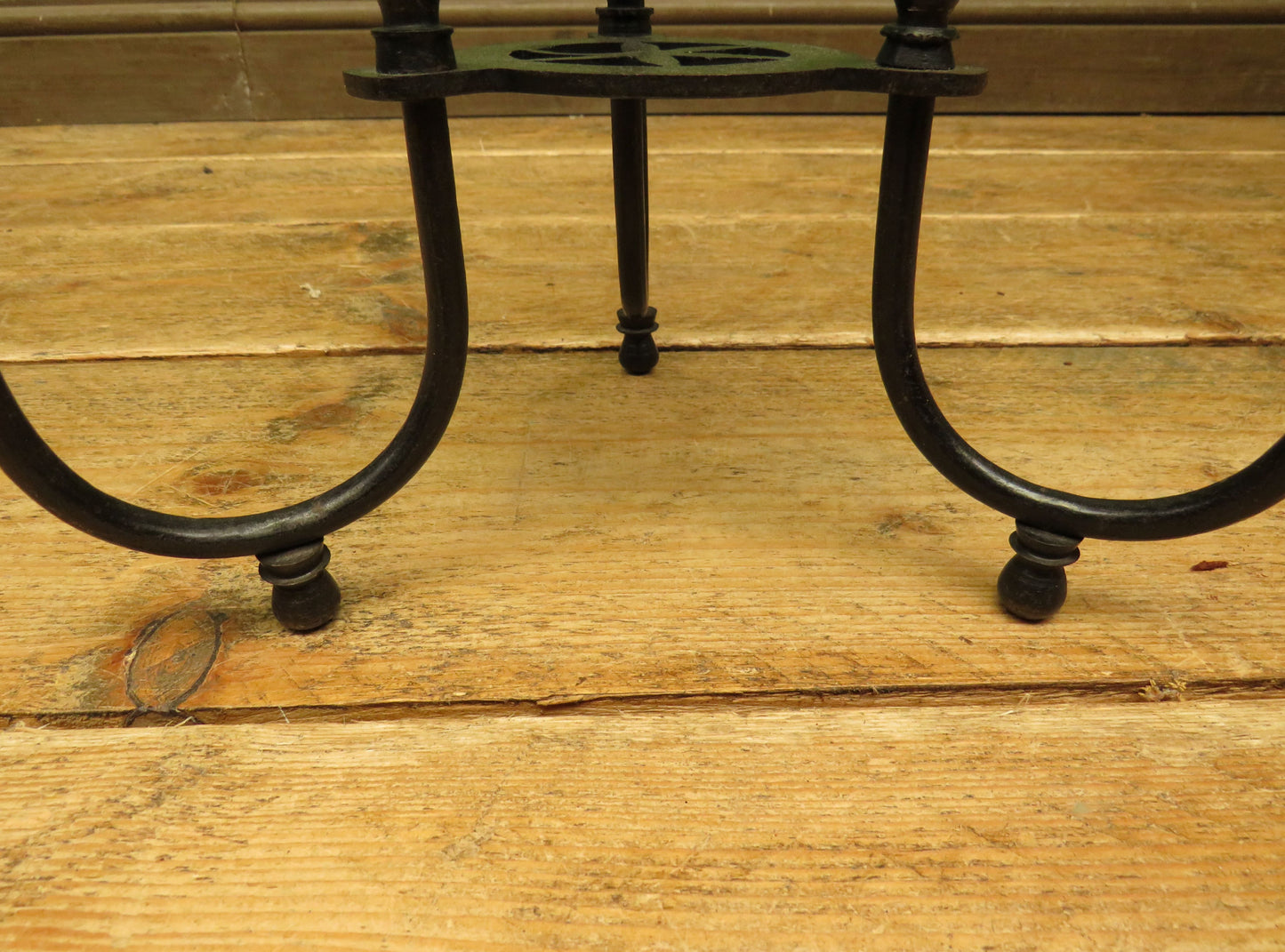 Vintage Steampunk Side Table with Gimbal mounted solar system