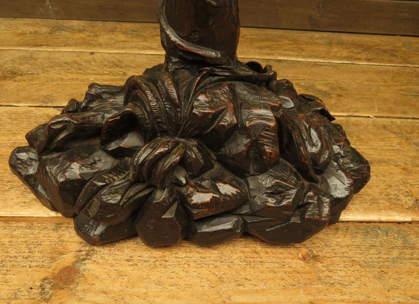 Carved Antique Black Forest Table in the style of Matthew & Willem Horrix