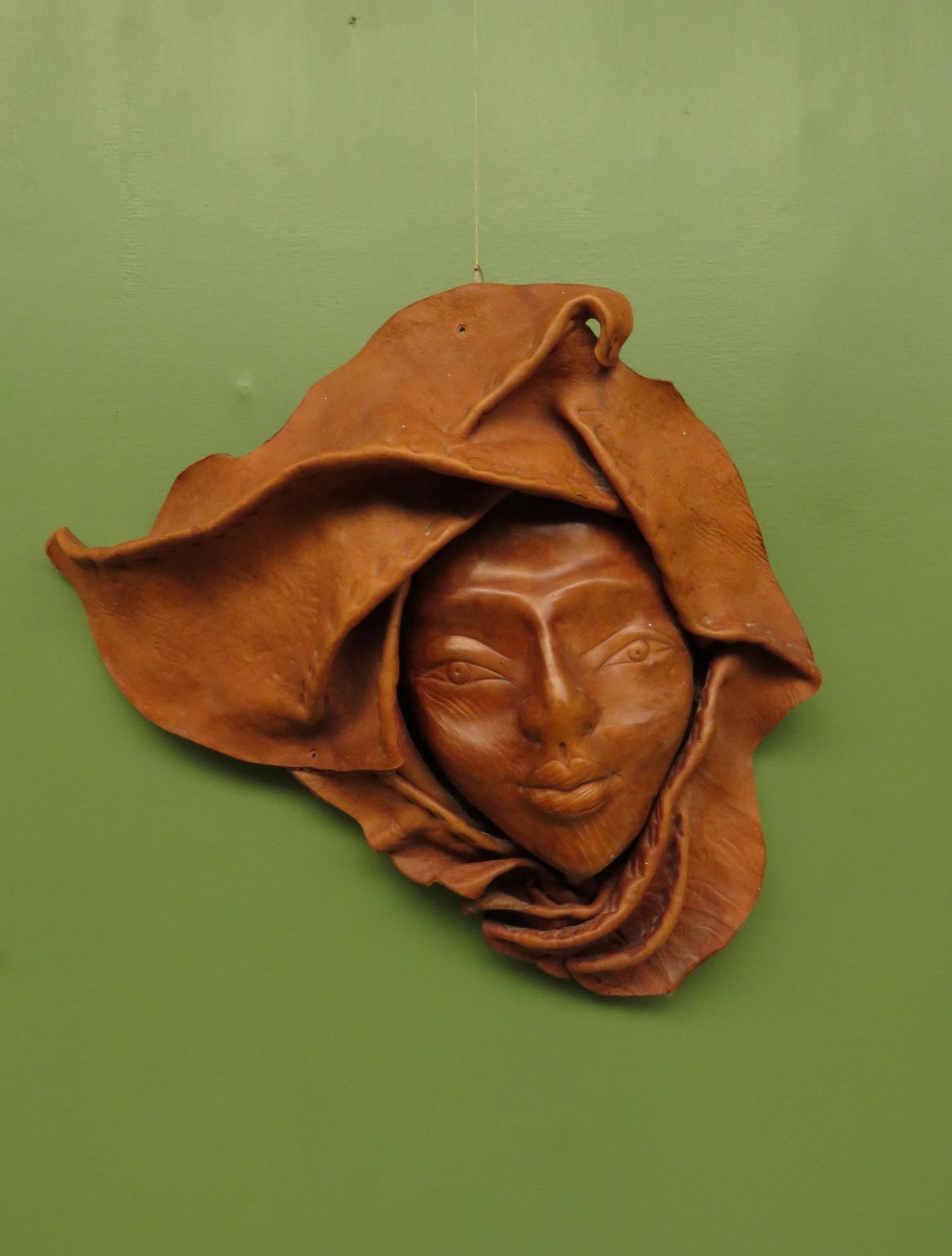 Vintage Boho Spanish Lady Leather Mask