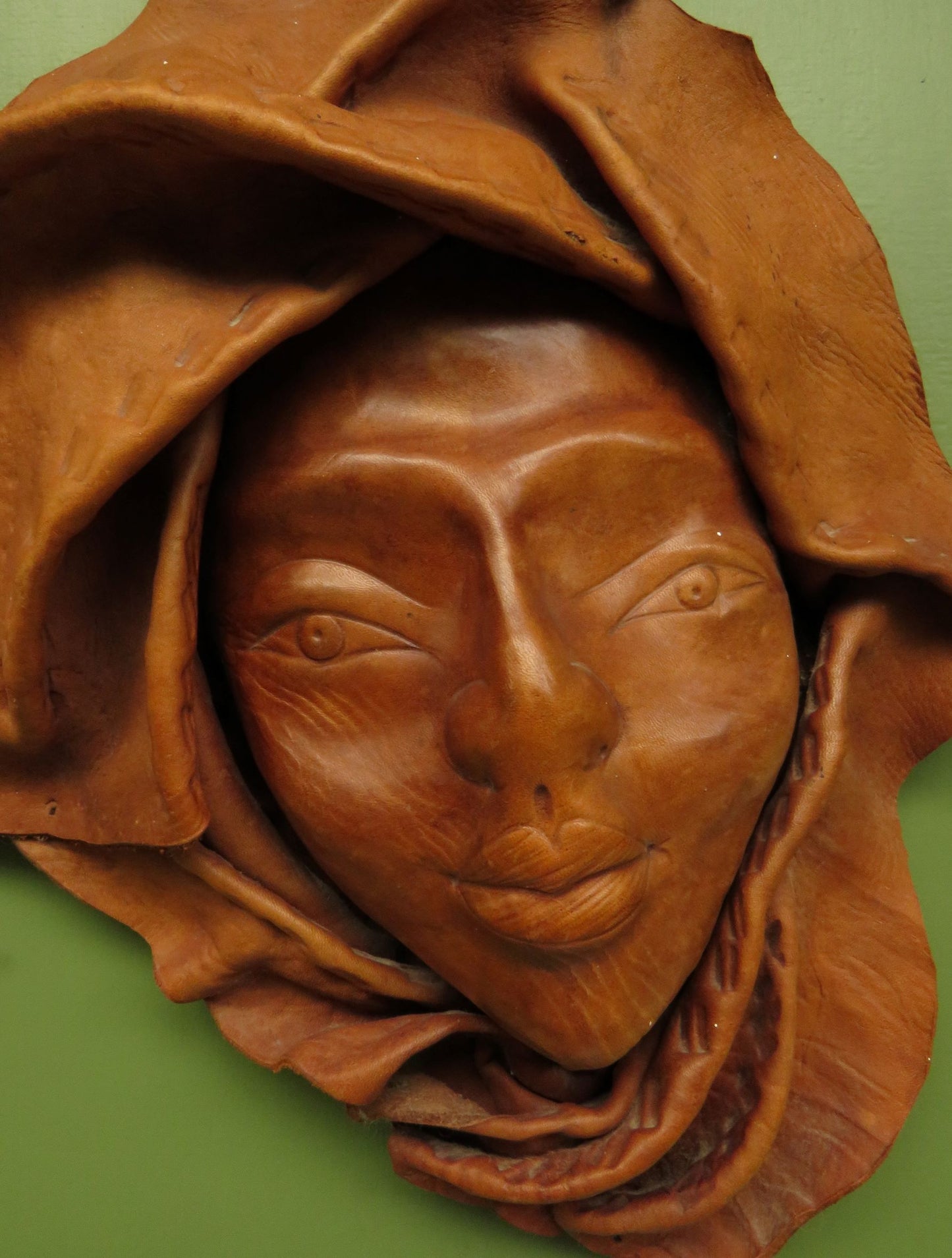 Vintage Boho Spanish Lady Leather Mask