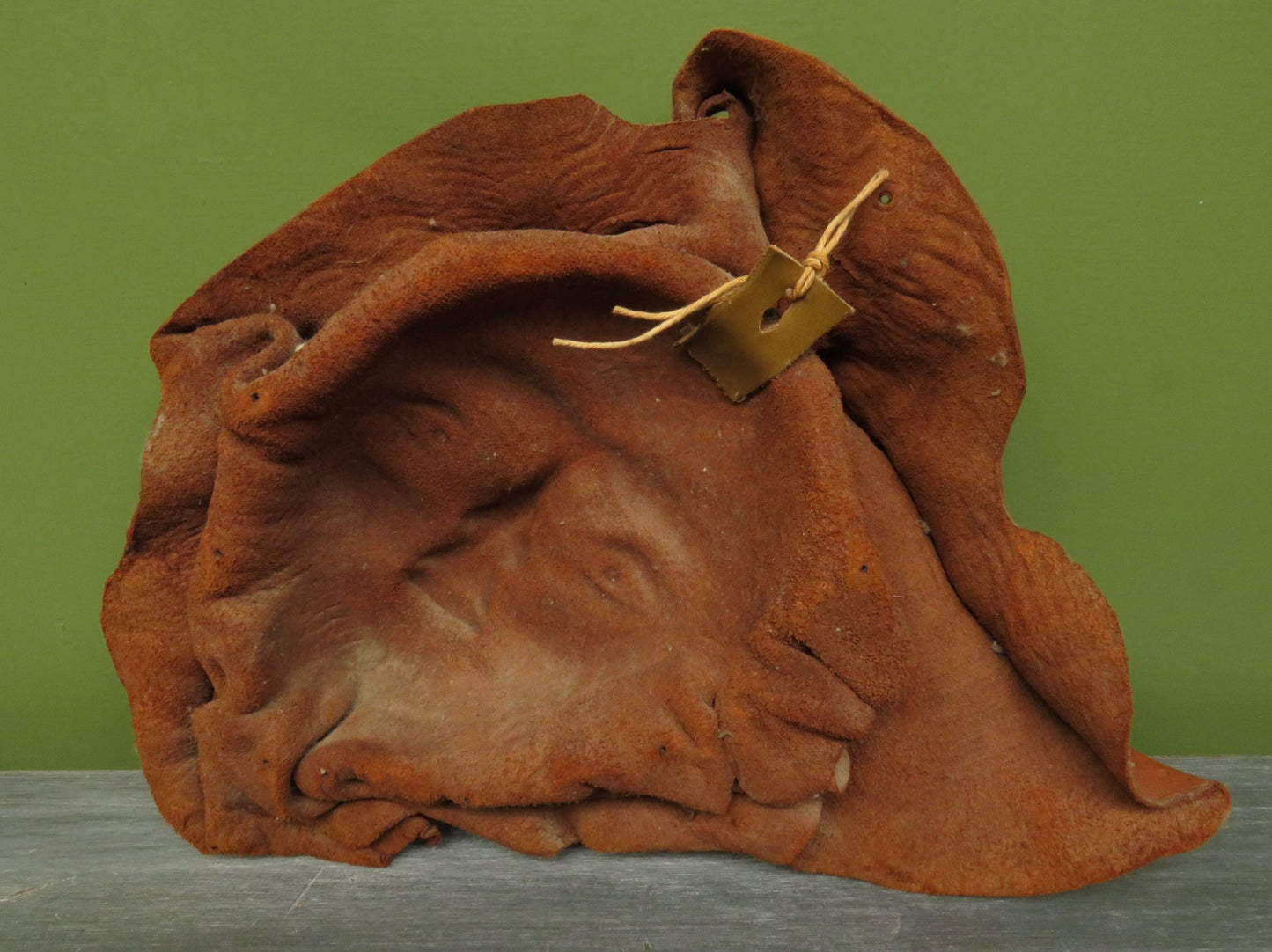 Vintage Boho Spanish Lady Leather Mask
