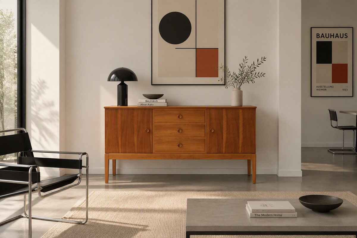 Gordon Russell Sideboard Mid Century Modern Walnut Cabinet