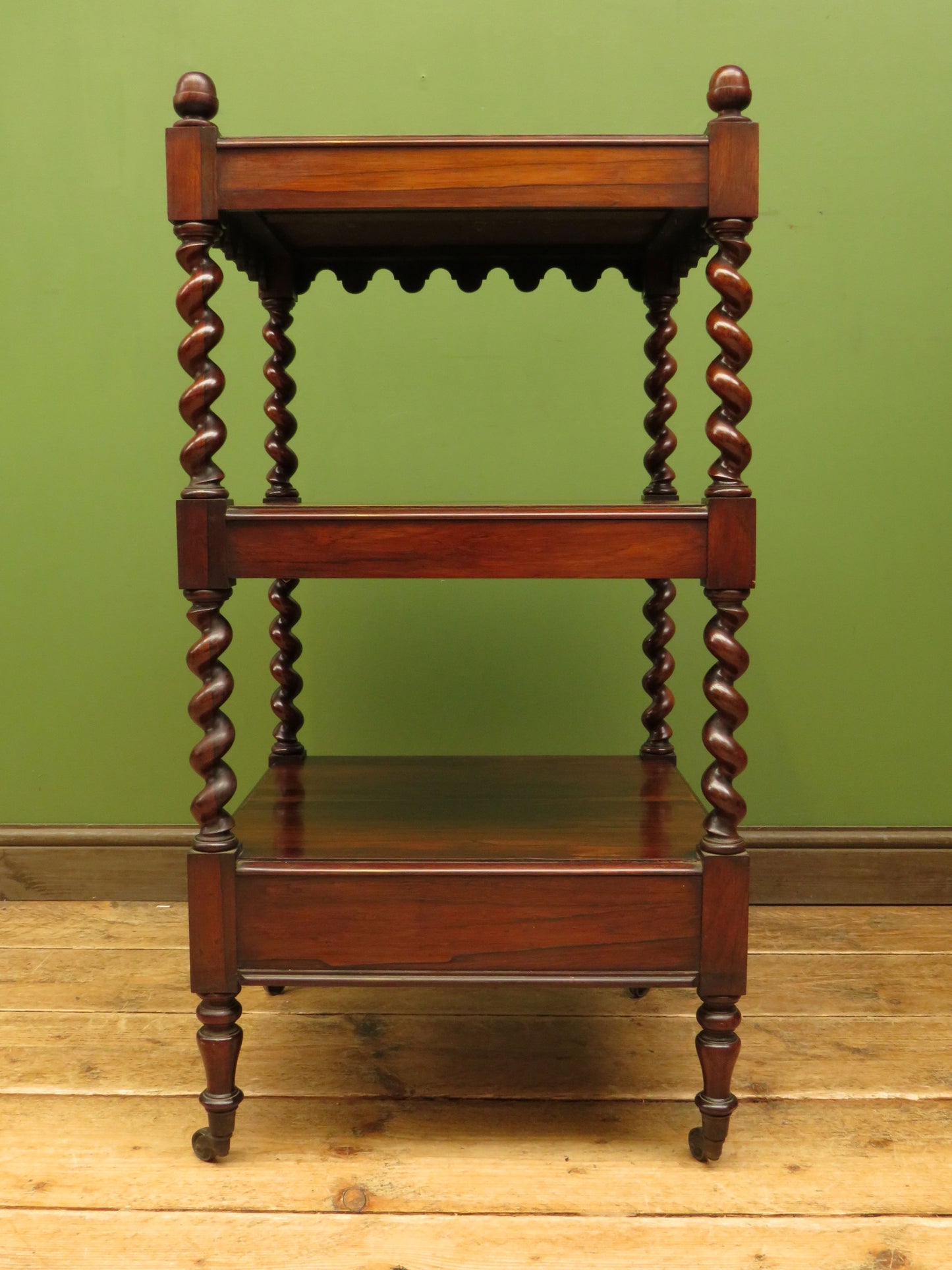 Antique Rosewood Whatnot Etagere