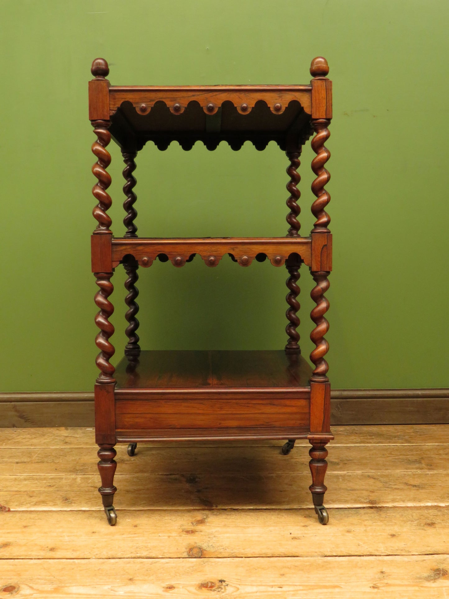 Antique Rosewood Whatnot Etagere