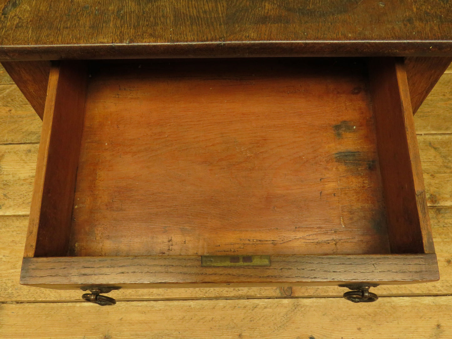Antique Bookpress Table