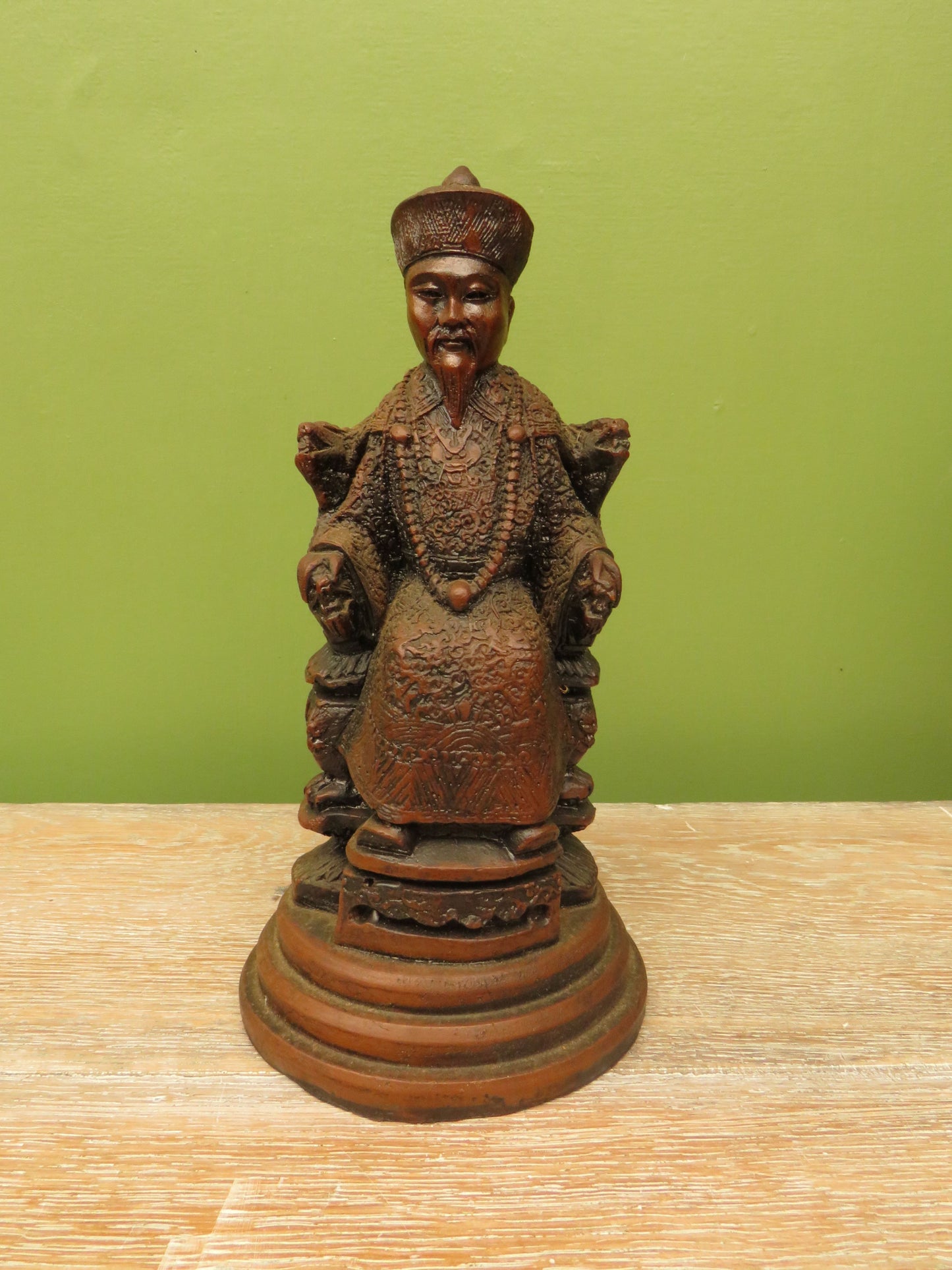 Resin Chinese Emperor Figure