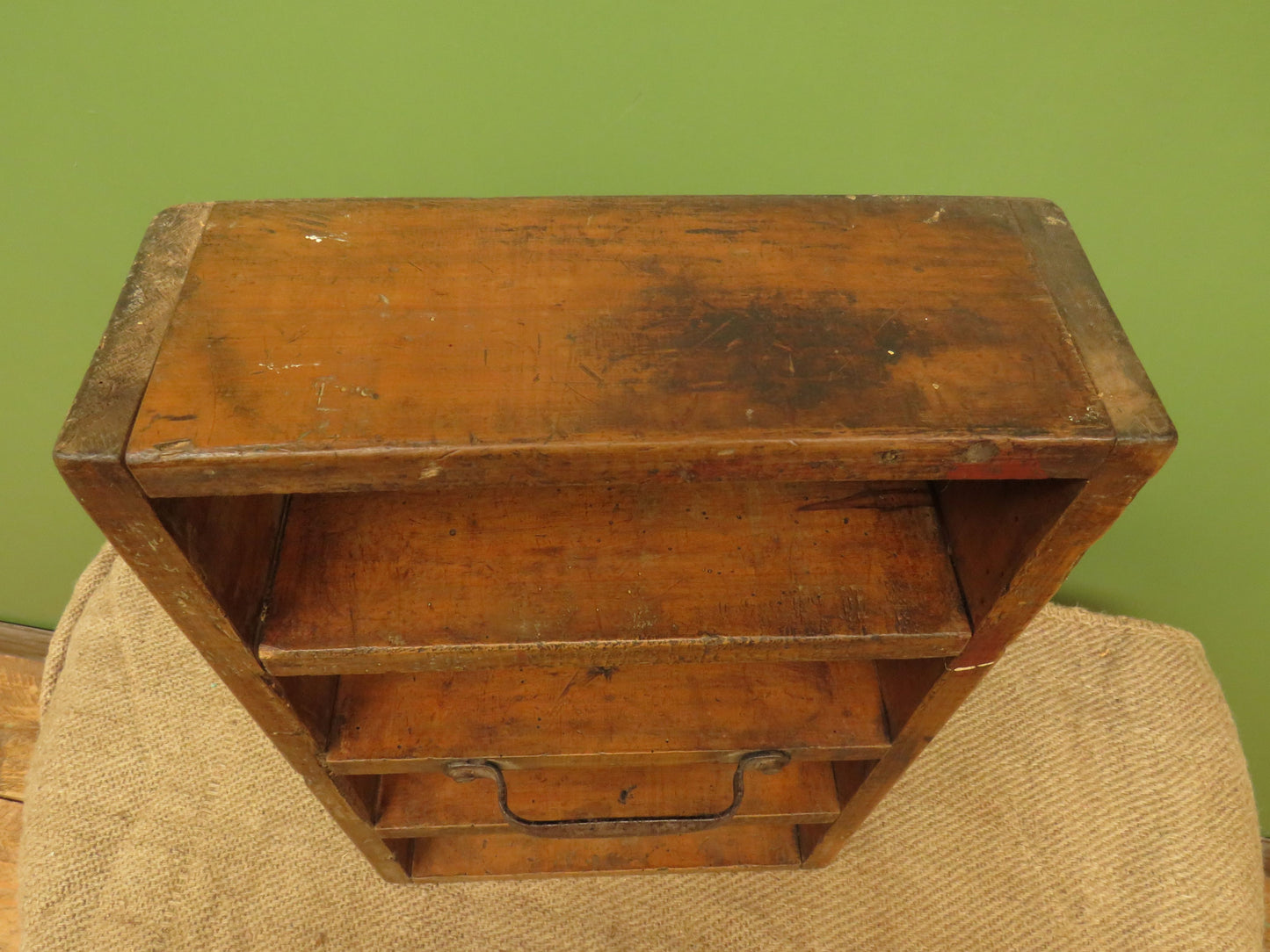 Small Rustic Shelf Unit for Small Treasures