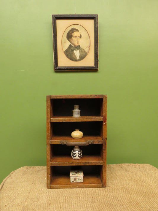 Small Rustic Shelf Unit for Small Treasures