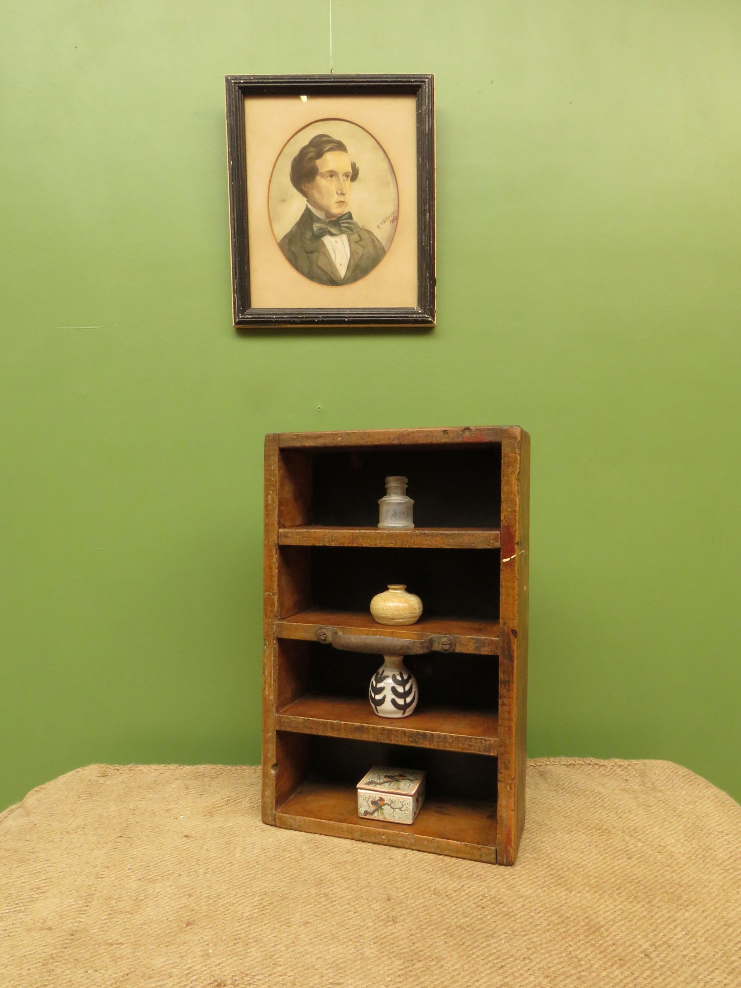 Small Rustic Shelf Unit for Small Treasures