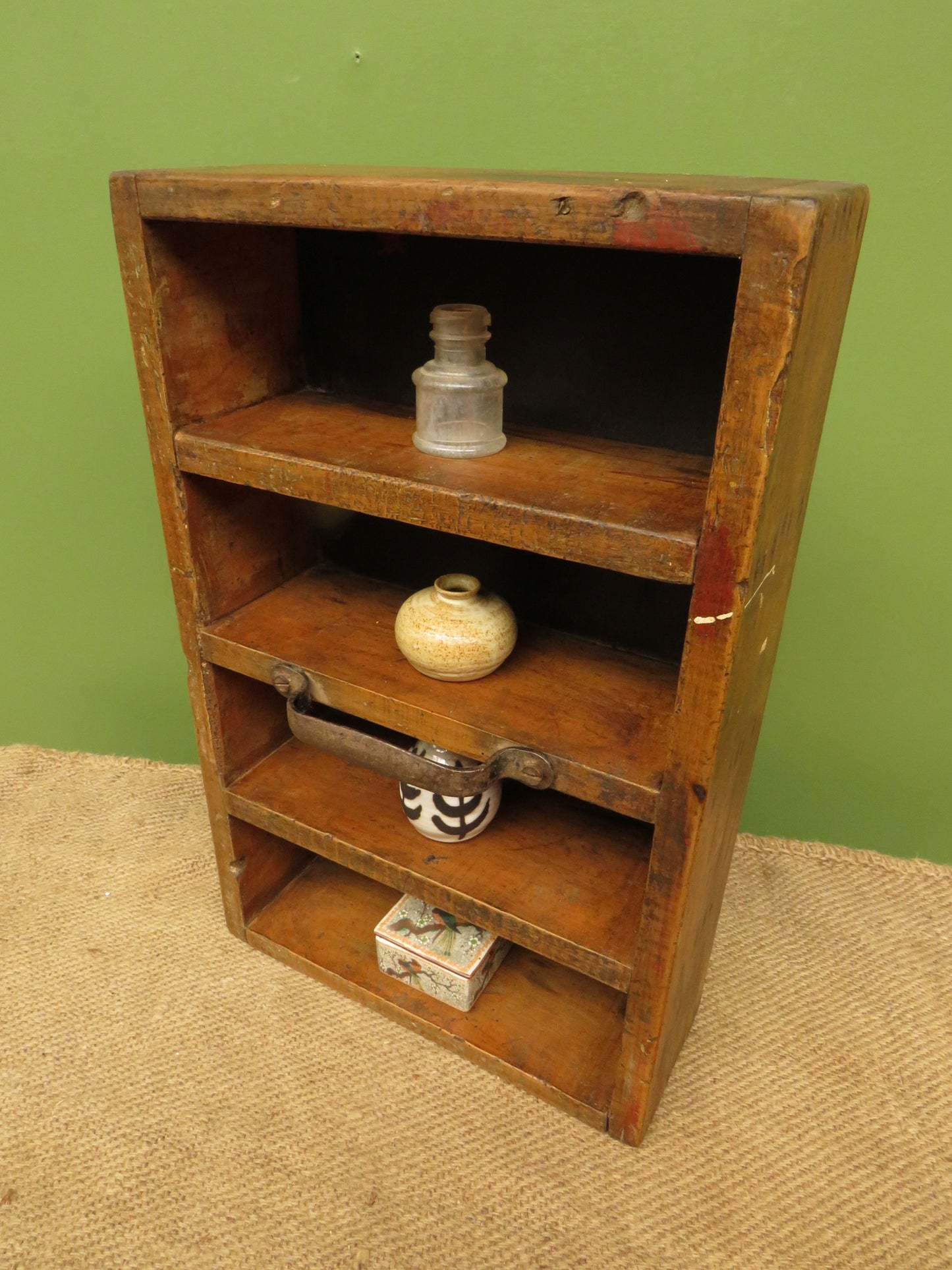 Small Rustic Shelf Unit for Small Treasures