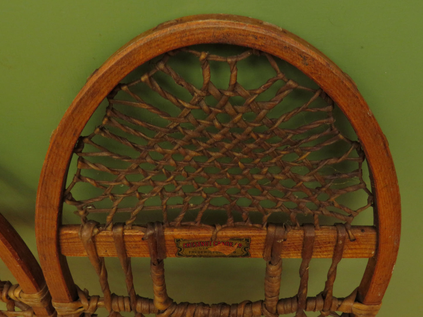 Antique Snowshoes by the Chestnut Canoe Company