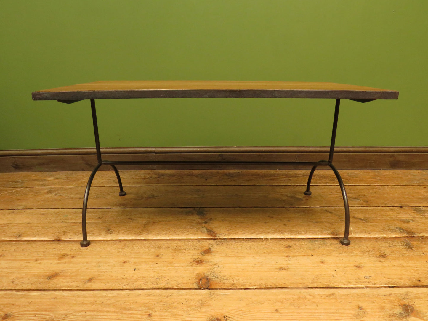 Mid Century Modern Iron based coffee table