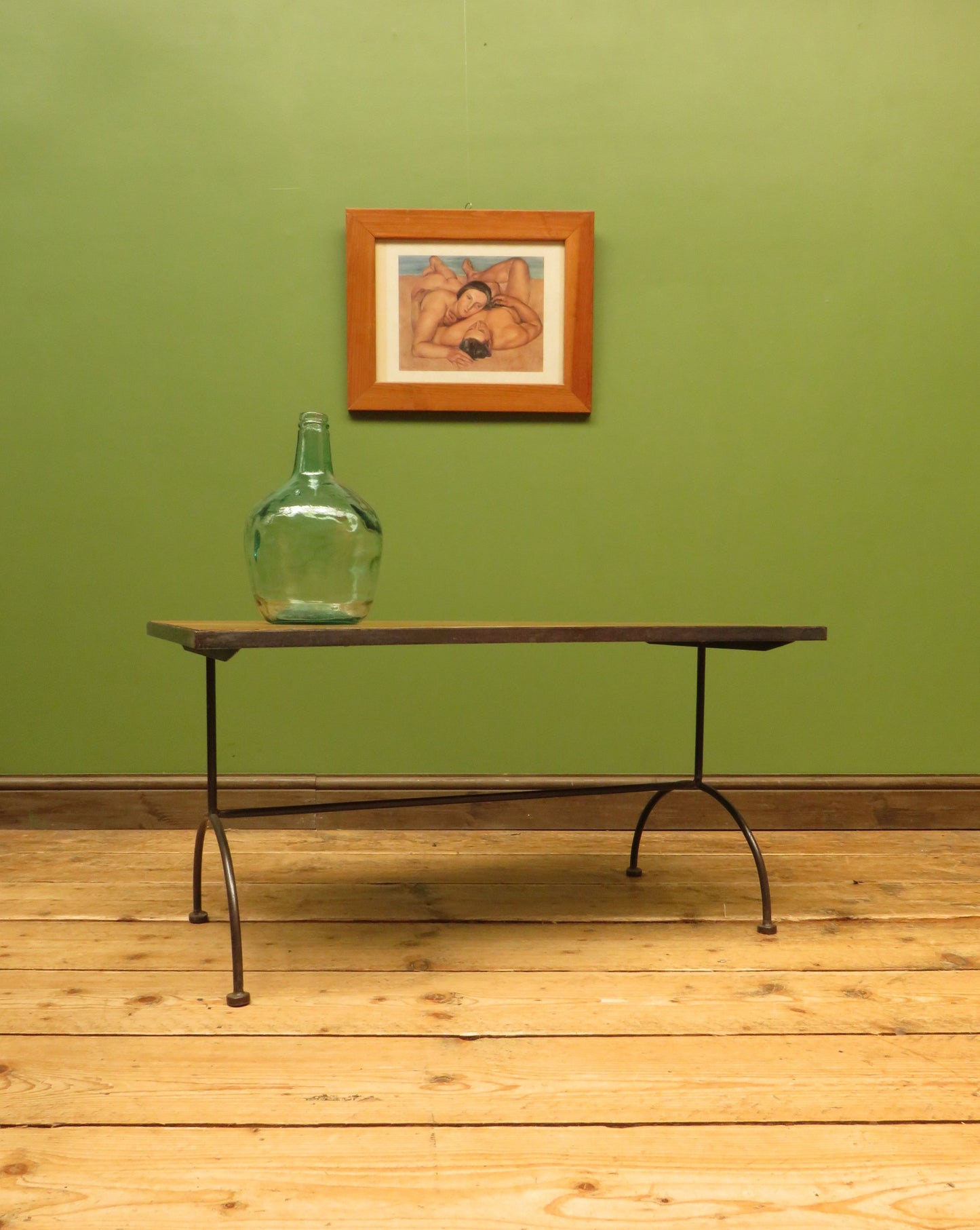 Mid Century Modern Iron based coffee table