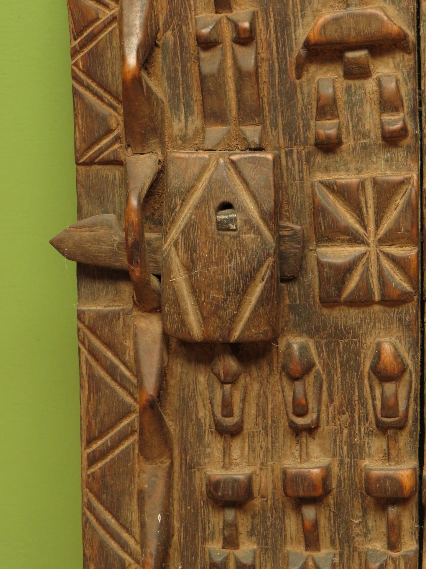 Antique Dogon Grain Store Door