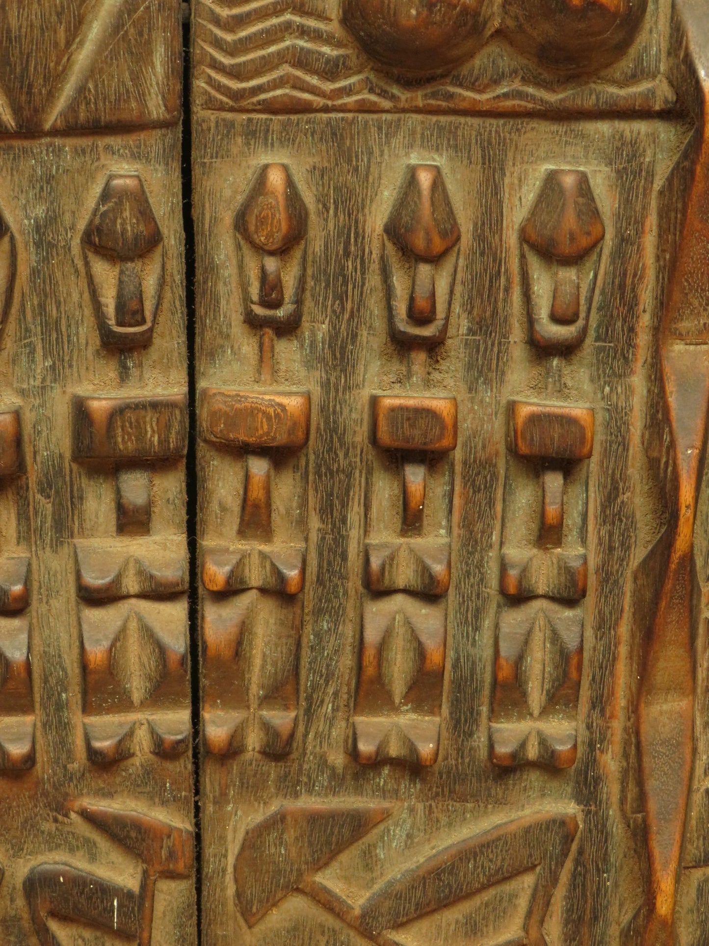 Antique Dogon Grain Store Door