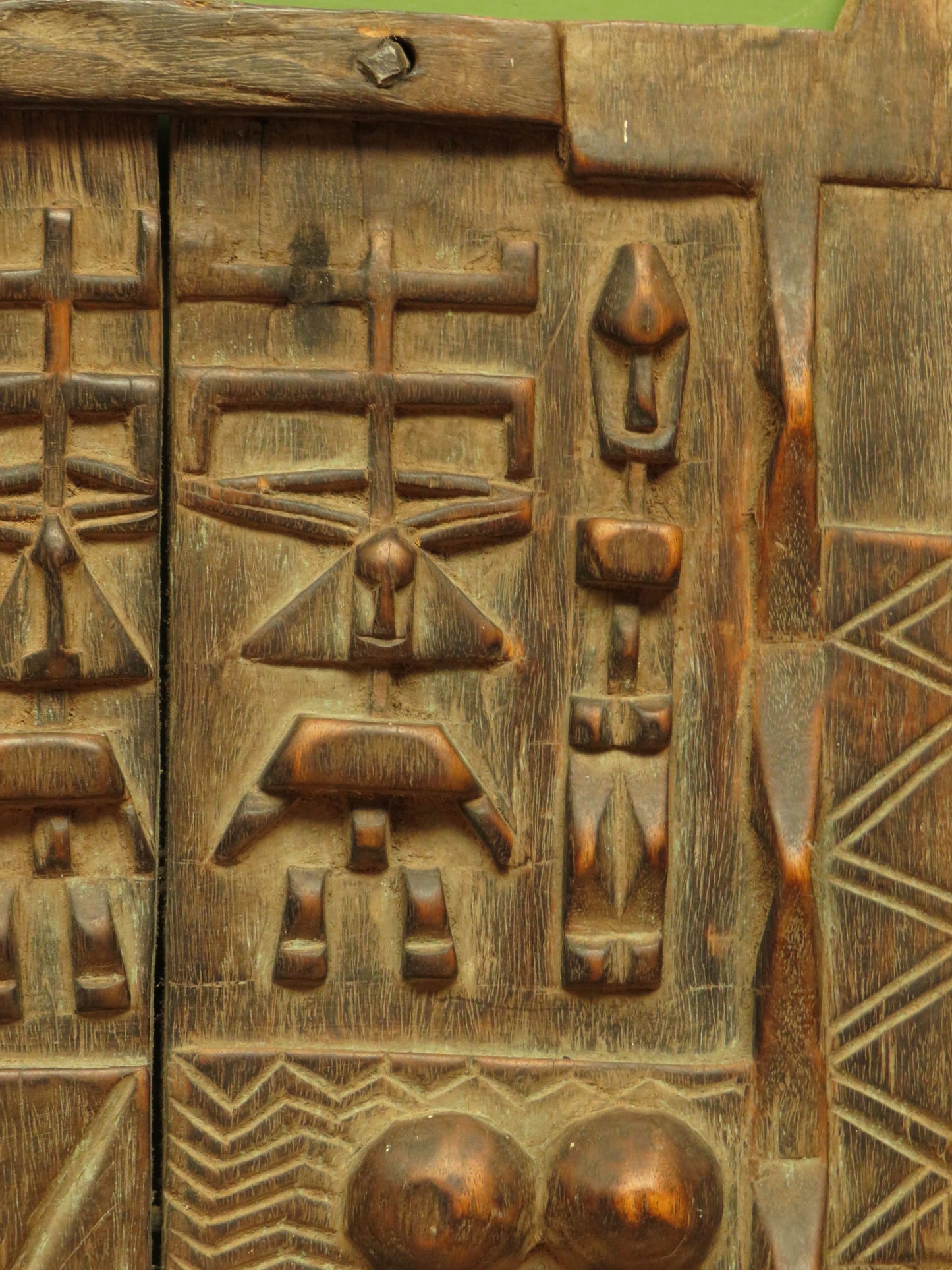 Antique Dogon Grain Store Door