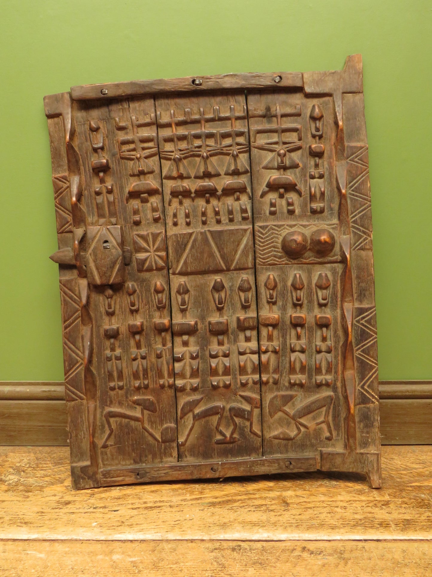 Antique Dogon Grain Store Door