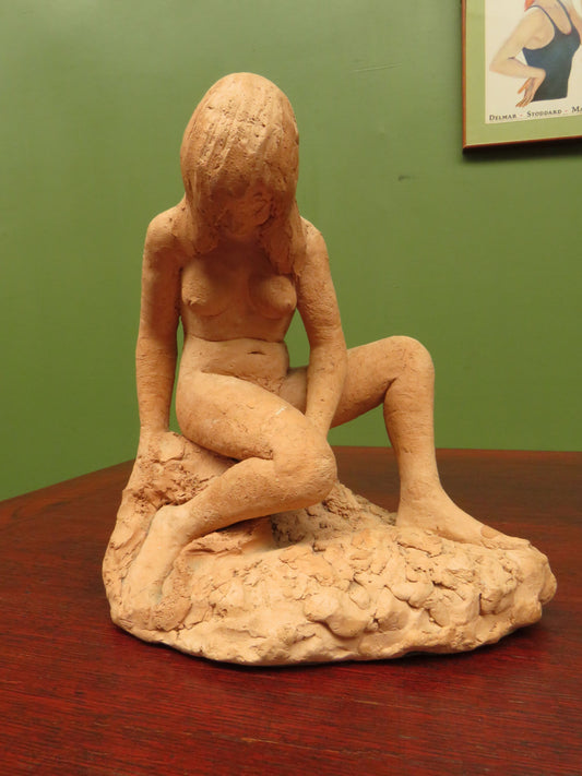 Terracotta Nude Sculpture by Eric Penny