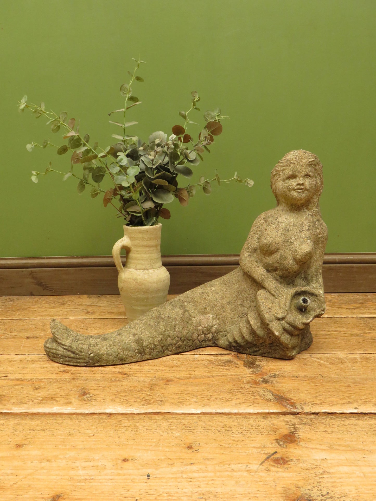 Vintage Garden Mermaid Fountain