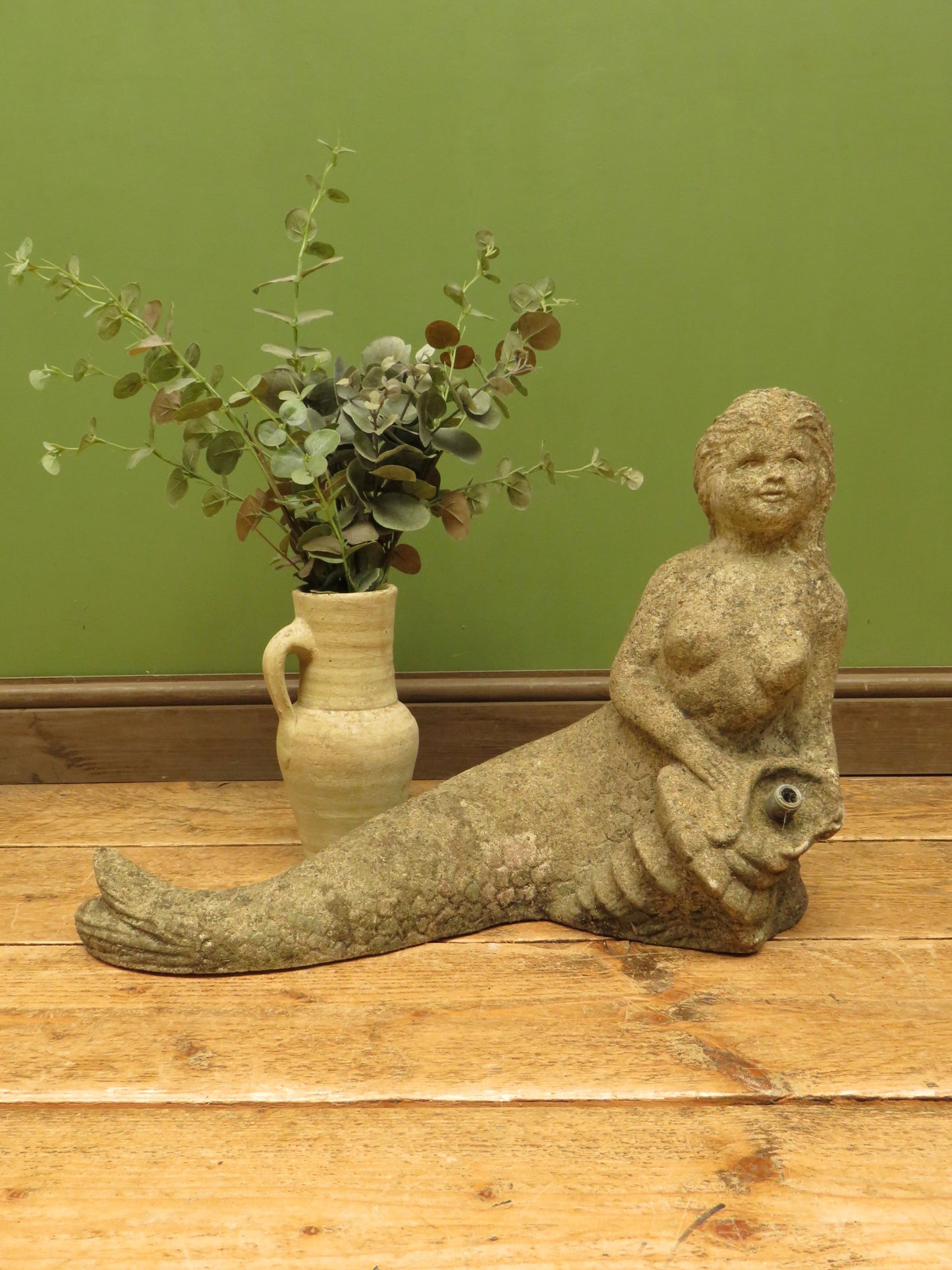 Vintage Garden Mermaid Fountain