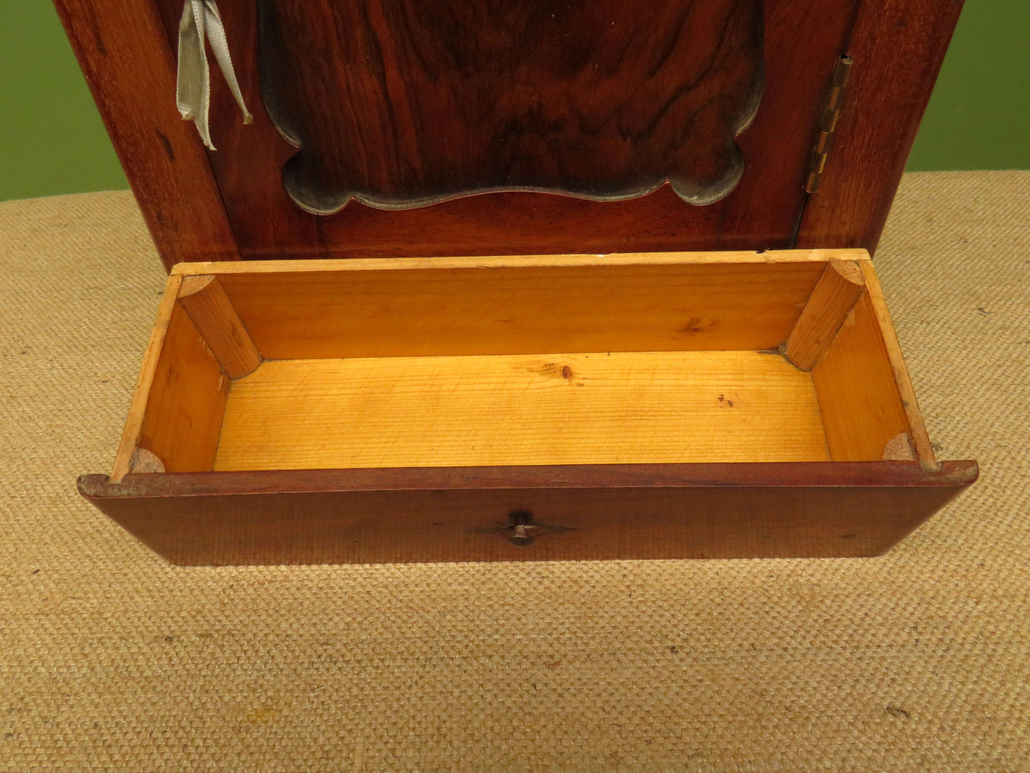 Small Antique European Key or Jewellery cabinet